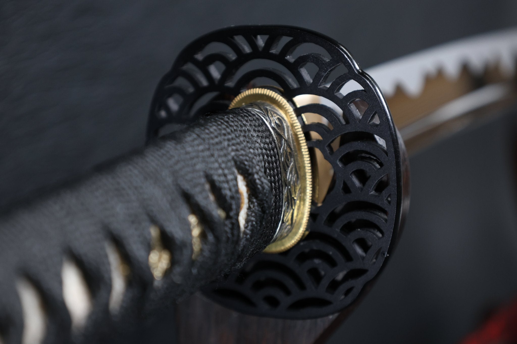 Katana Wavebreaker Spring Steel with Tōran Ba Hamon | KSA Qing | KatanaSwordArt Katana For Sale 2026