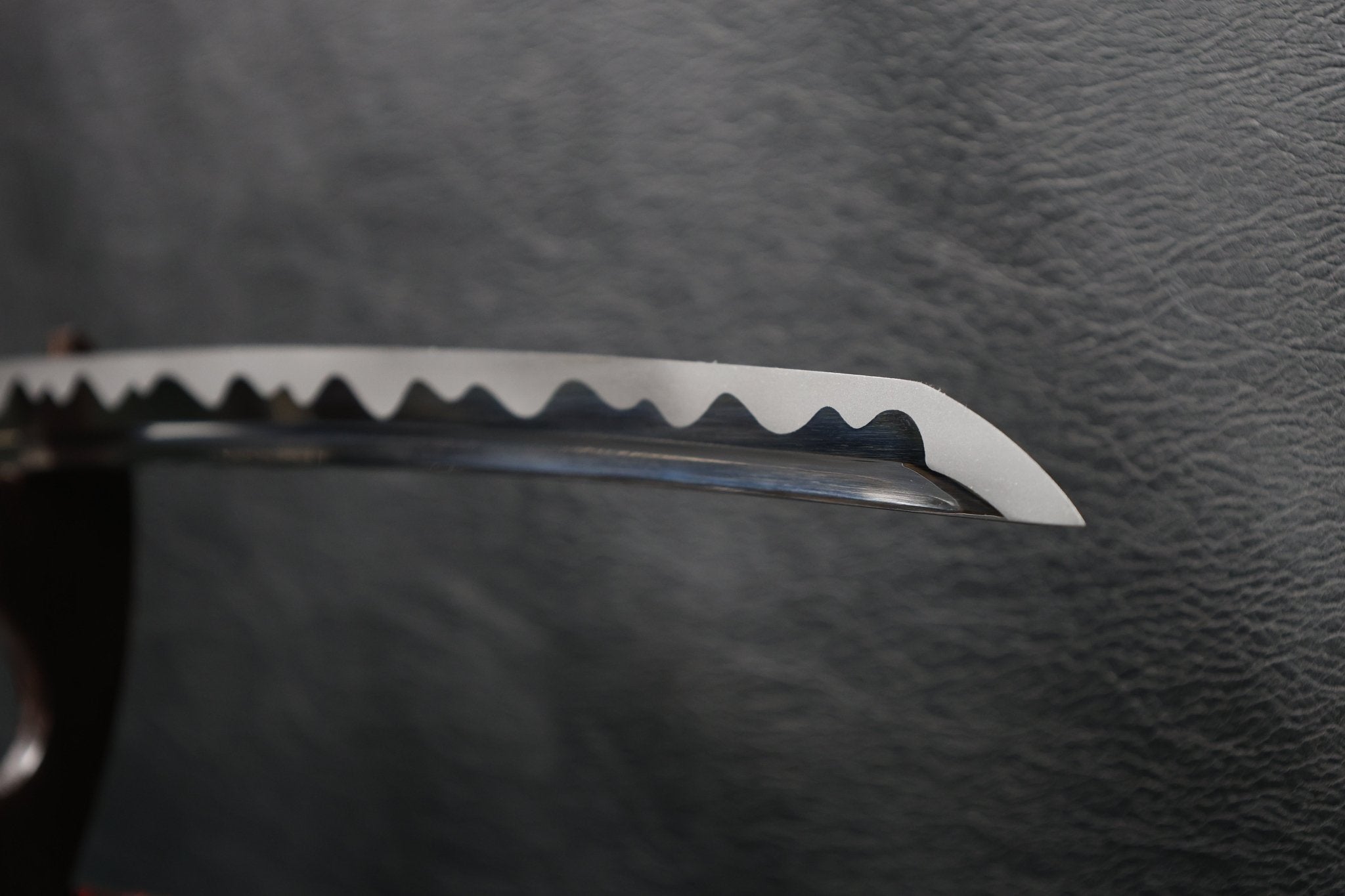 Katana Wavebreaker Spring Steel with Tōran Ba Hamon | KSA Qing | KatanaSwordArt Katana For Sale 2026