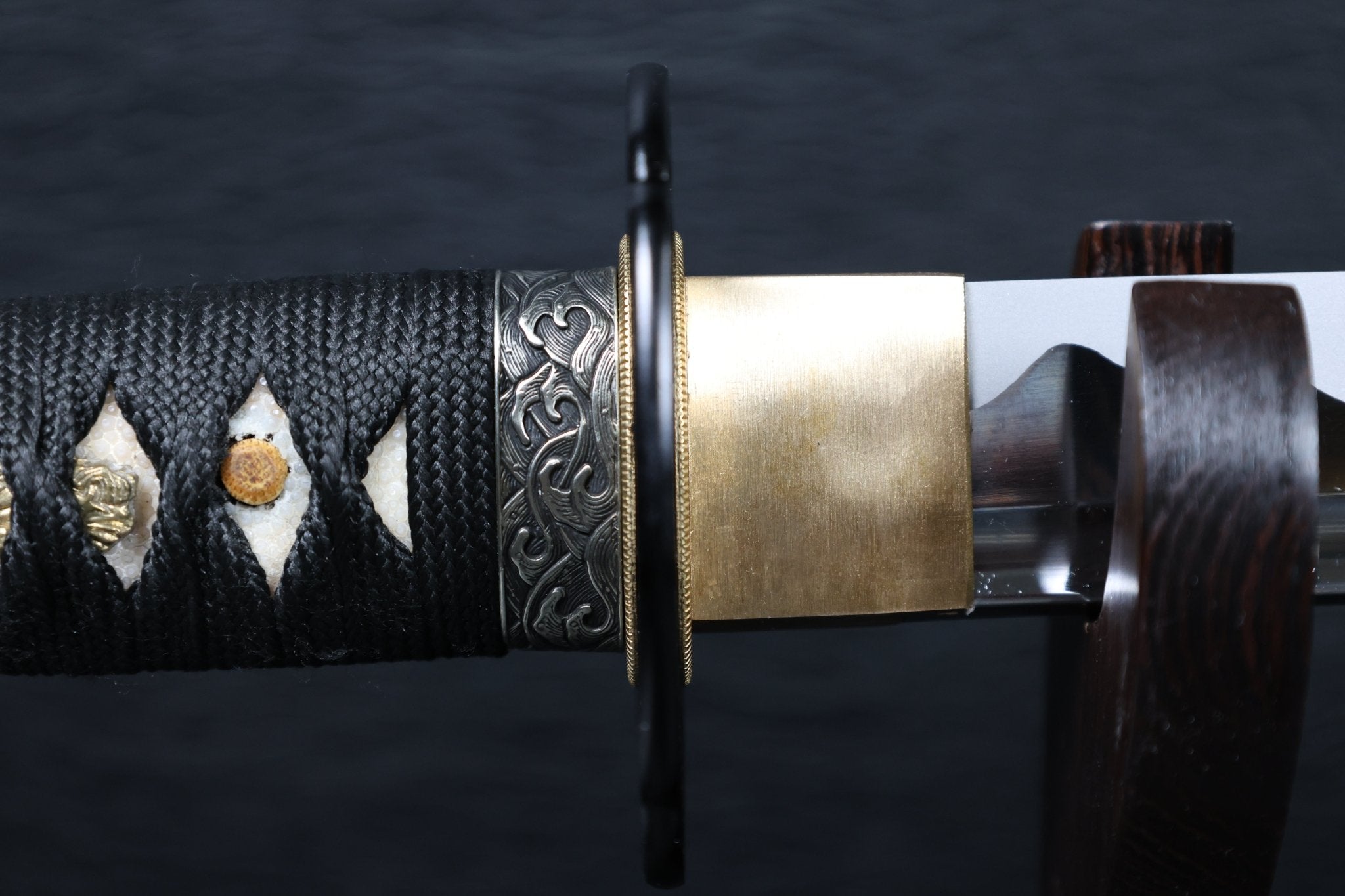 Katana Wavebreaker Spring Steel with Tōran Ba Hamon | KSA Qing | KatanaSwordArt Katana For Sale 2026