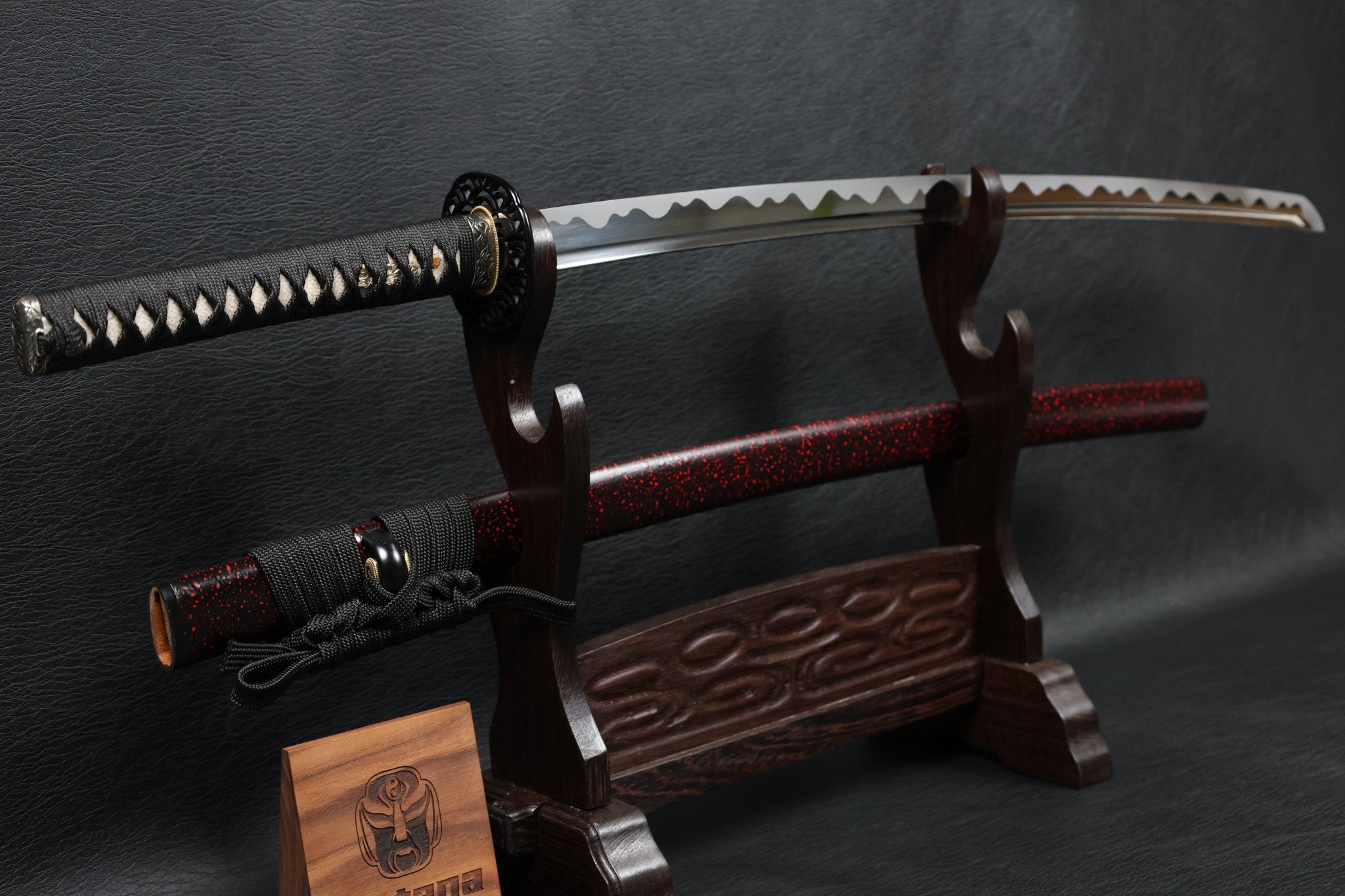 Katana Wavebreaker Spring Steel with Tōran Ba Hamon | KSA Qing | KatanaSwordArt Katana For Sale 2026