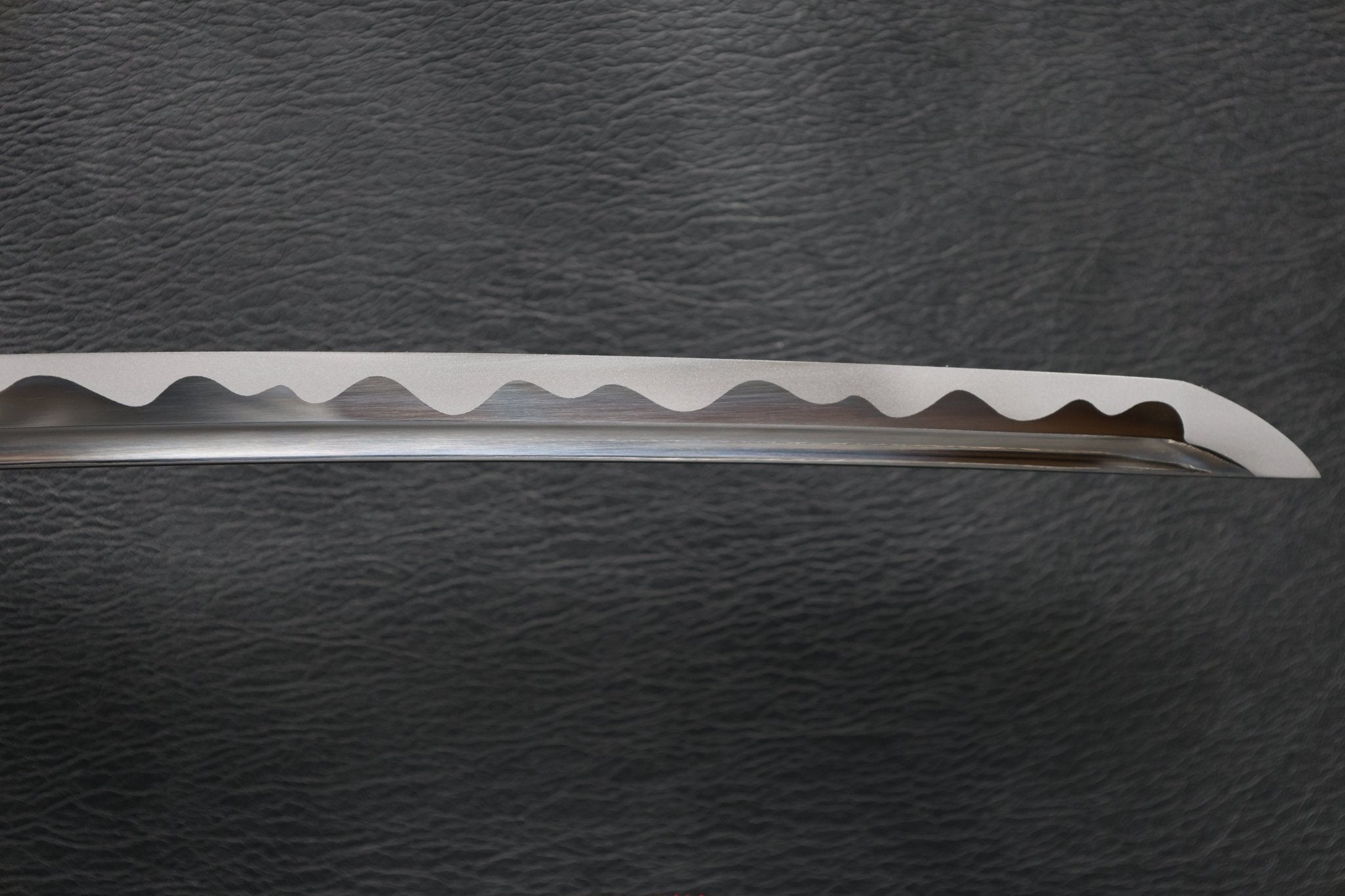 Katana Wavebreaker Spring Steel with Tōran Ba Hamon | KSA Qing | KatanaSwordArt Katana For Sale 2026