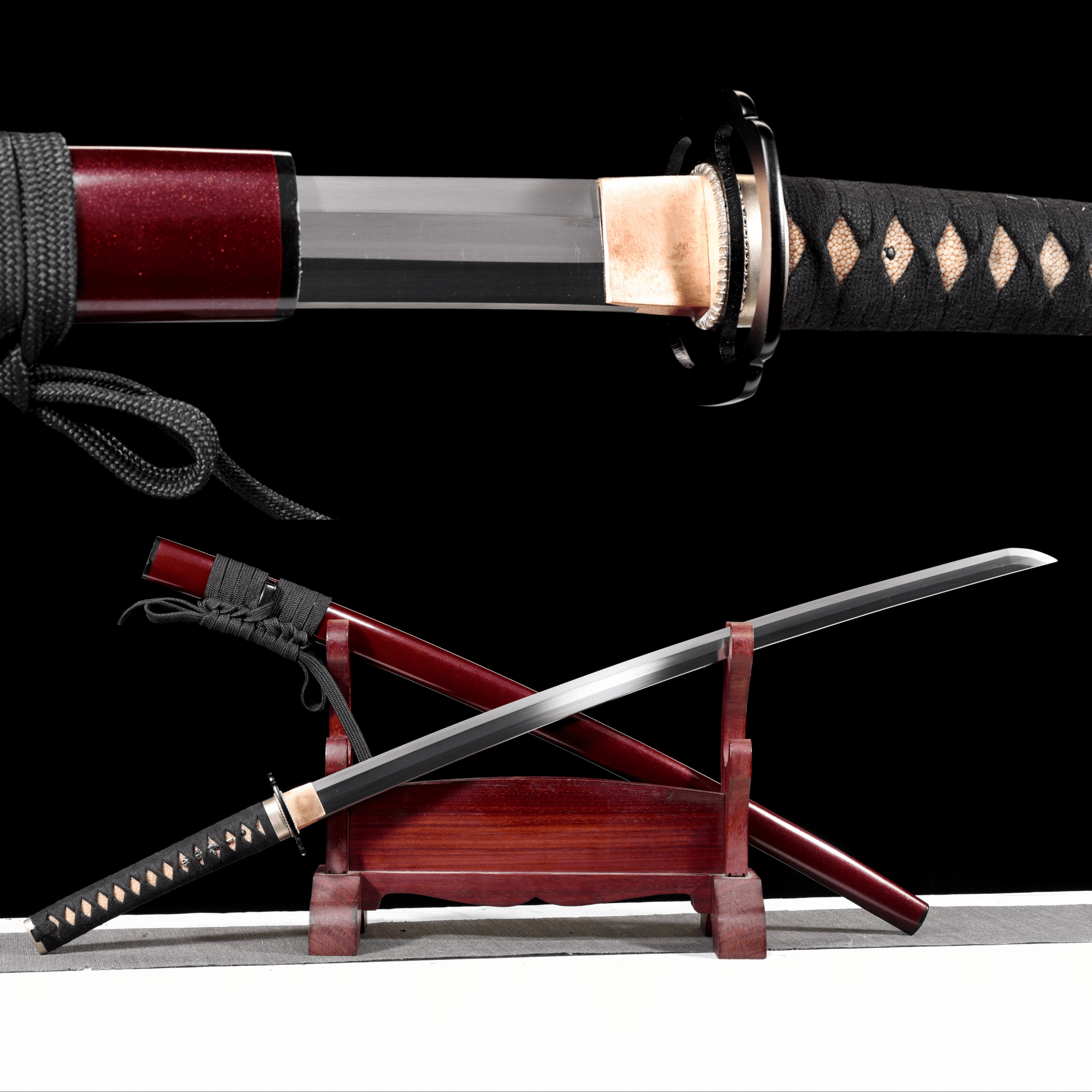 Performance Katana Blazing Edge Spring Steel Red Saya 烈光 | KatanaSwordArt Katana For Sale 2025