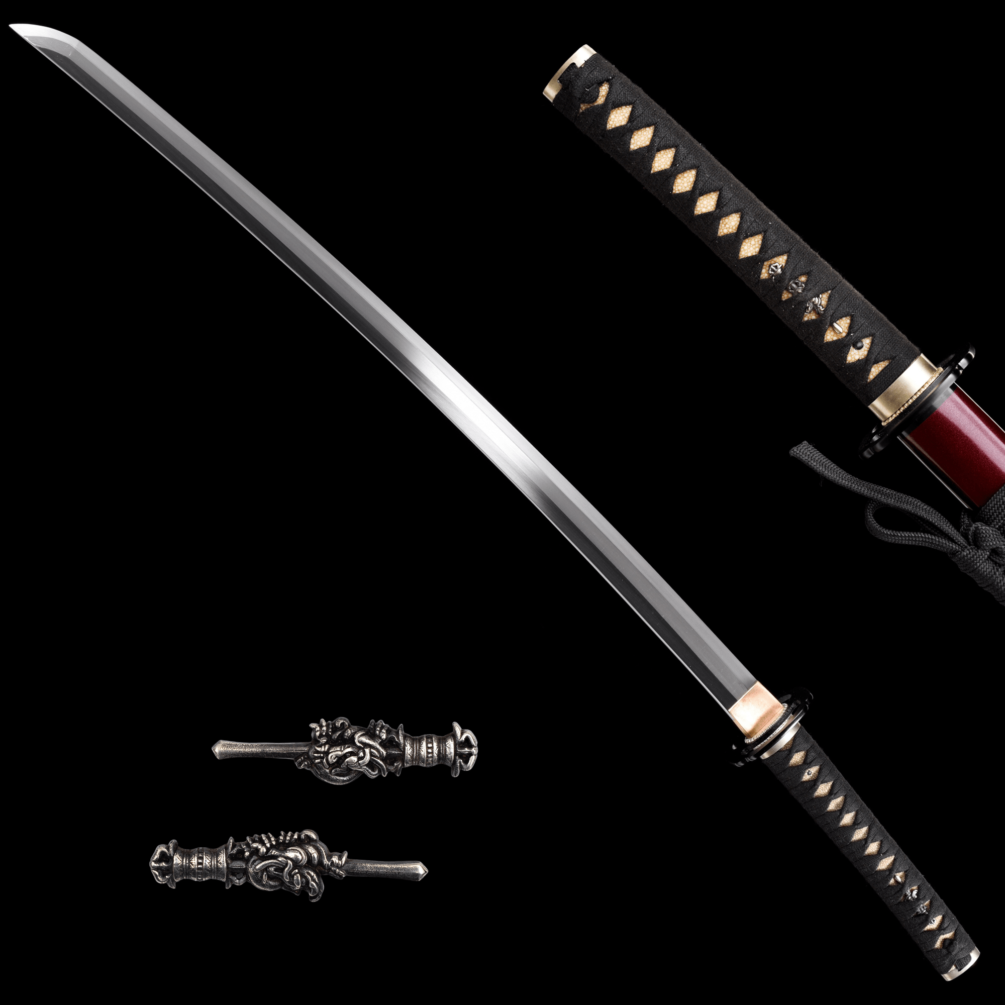Performance Katana Blazing Edge Spring Steel Red Saya 烈光 | KatanaSwordArt Katana For Sale 2025