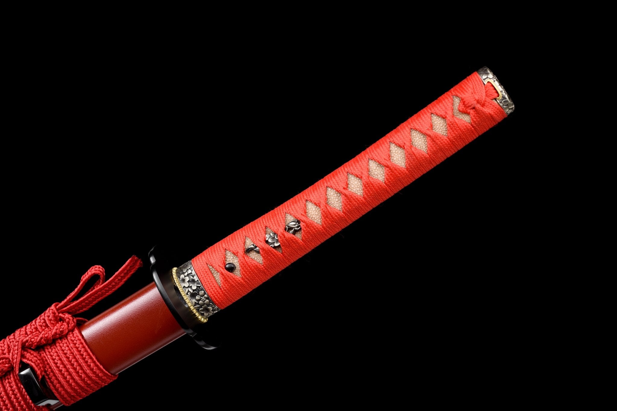 Performance Katana Crimson Edge High Carbon Clay Tempered Red Saya 緋刃 | KatanaSwordArt Katana For Sale 2025