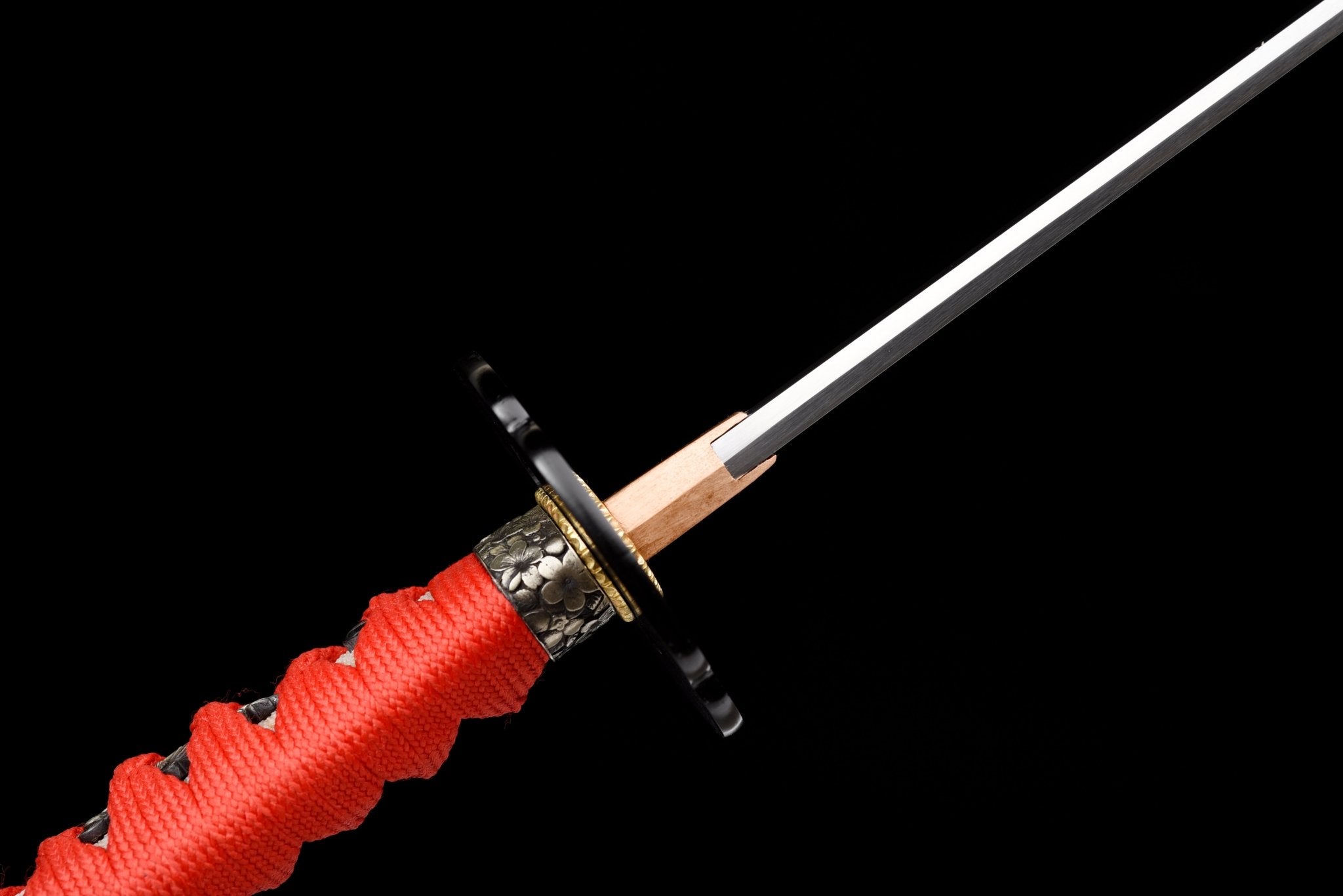 Performance Katana Crimson Edge High Carbon Clay Tempered Red Saya 緋刃 | KatanaSwordArt Katana For Sale 2025