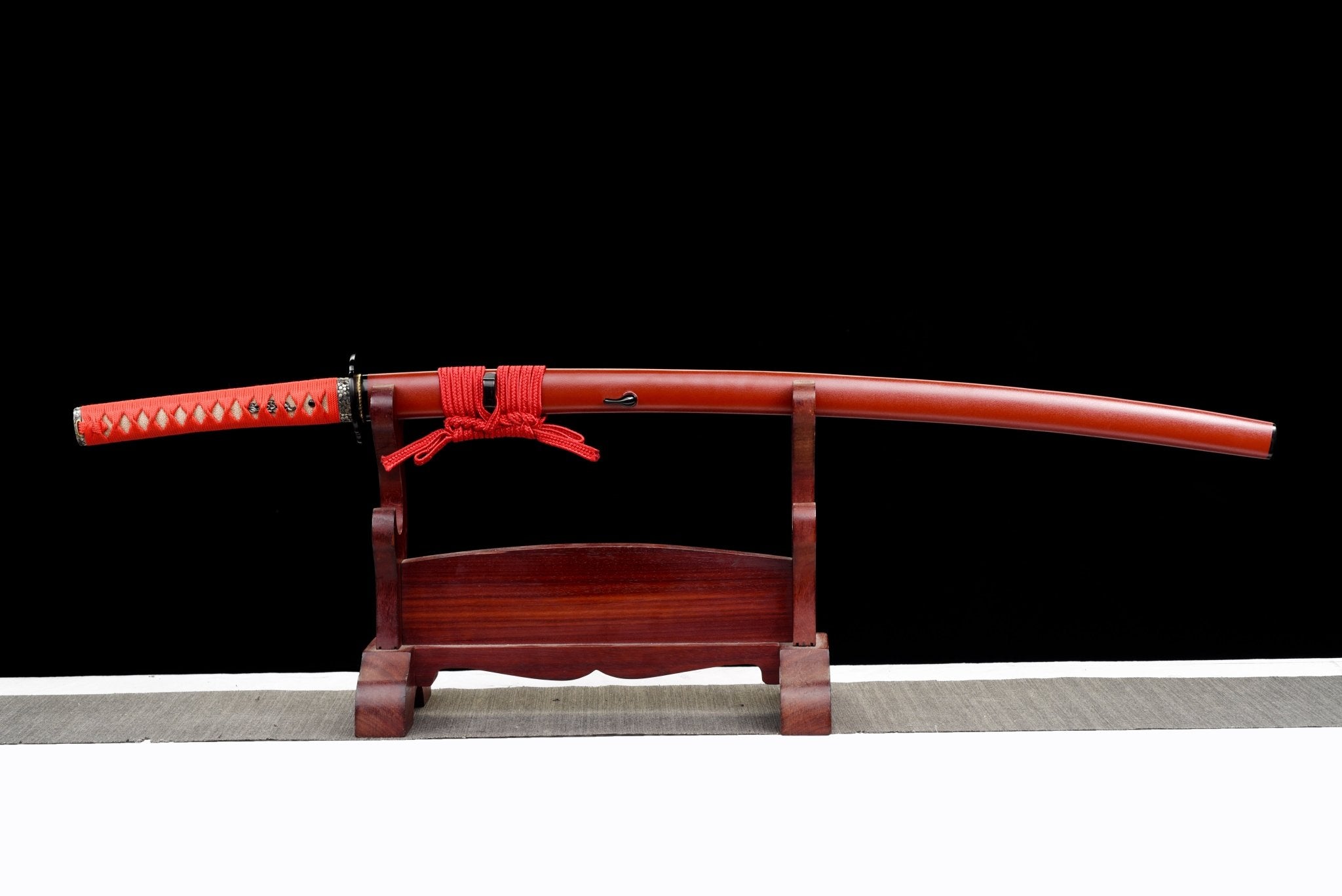 Performance Katana Crimson Edge High Carbon Clay Tempered Red Saya 緋刃 | KatanaSwordArt Katana For Sale 2025