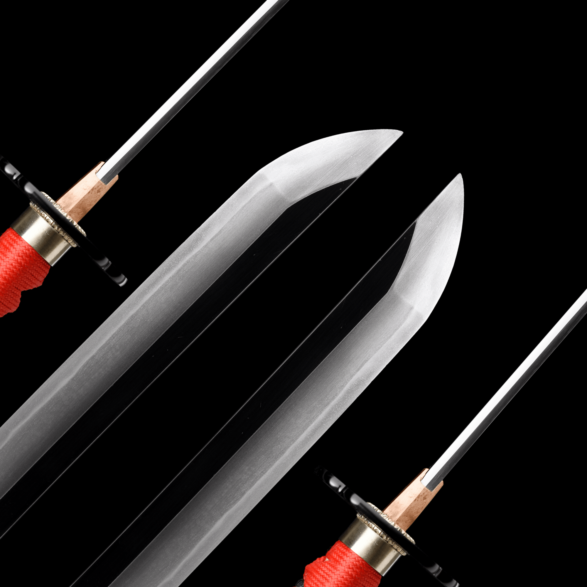 Performance Katana Crimson Flame High Carbon Clay Tempered Red Saya 紅焰 | KatanaSwordArt Katana For Sale 2025