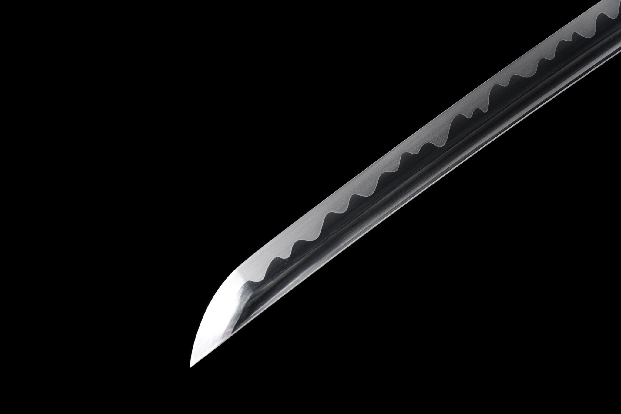 Performance Katana Earth Flame Spring Steel Black Saya 焰土 | KatanaSwordArt Katana For Sale 2025