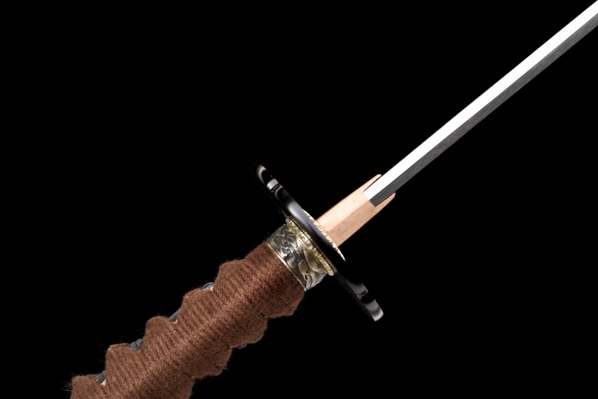 Performance Katana Earth Flame Spring Steel Black Saya 焰土 | KatanaSwordArt Katana For Sale 2025