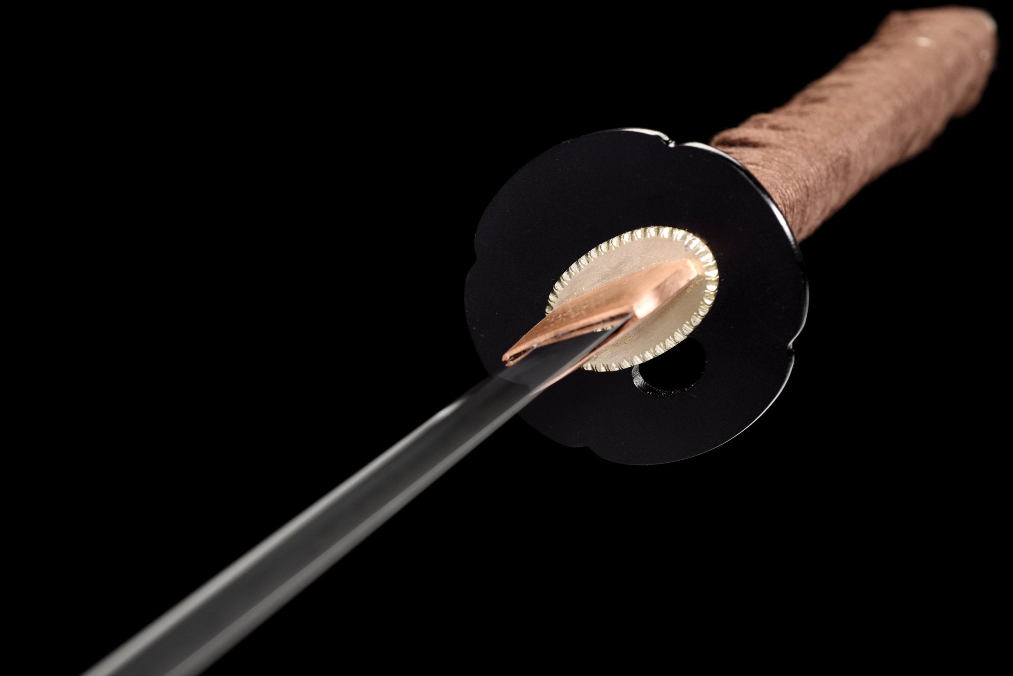 Performance Katana Earth Flame Spring Steel Black Saya 焰土 | KatanaSwordArt Katana For Sale 2025