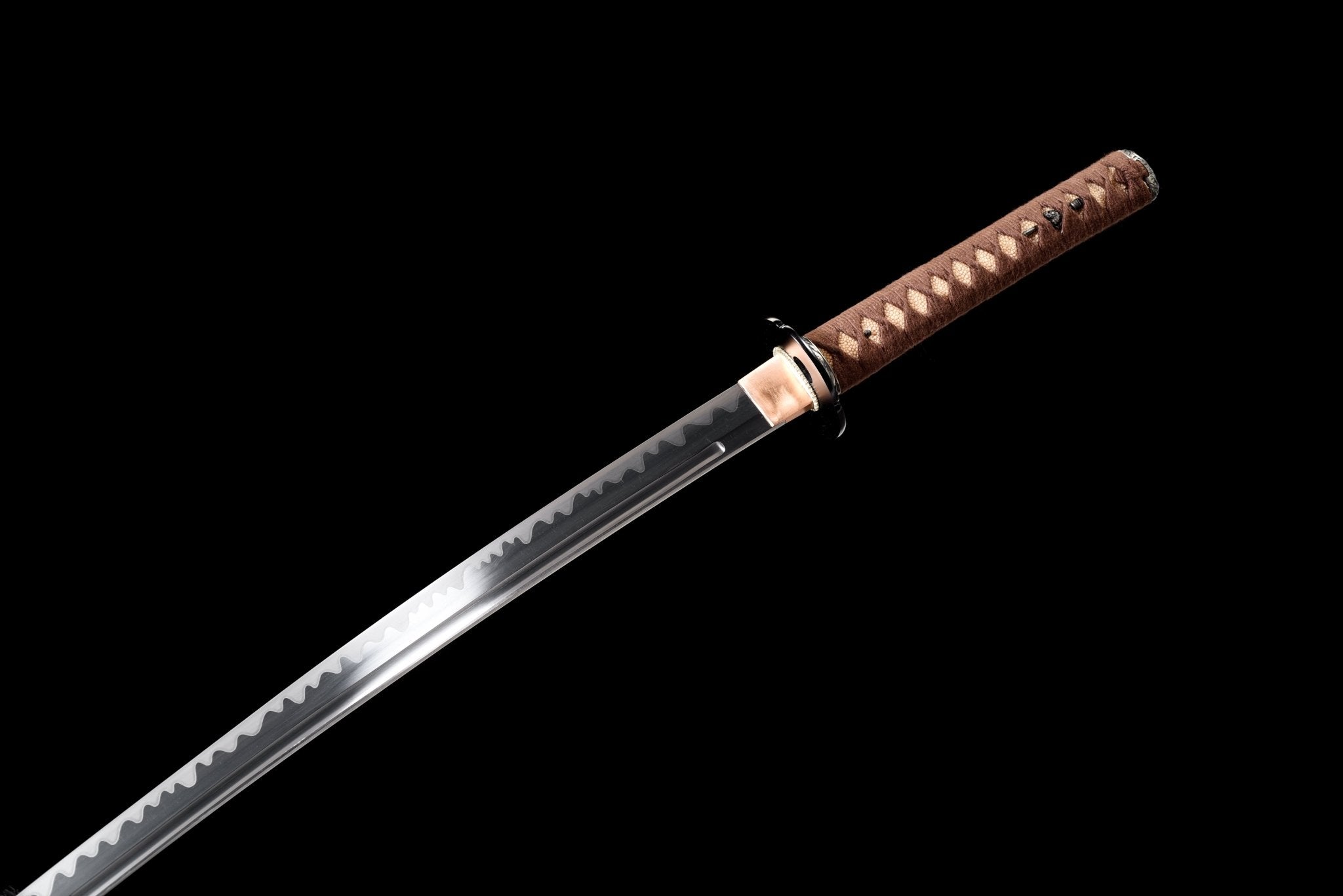 Performance Katana Earth Flame Spring Steel Black Saya 焰土 | KatanaSwordArt Katana For Sale 2025