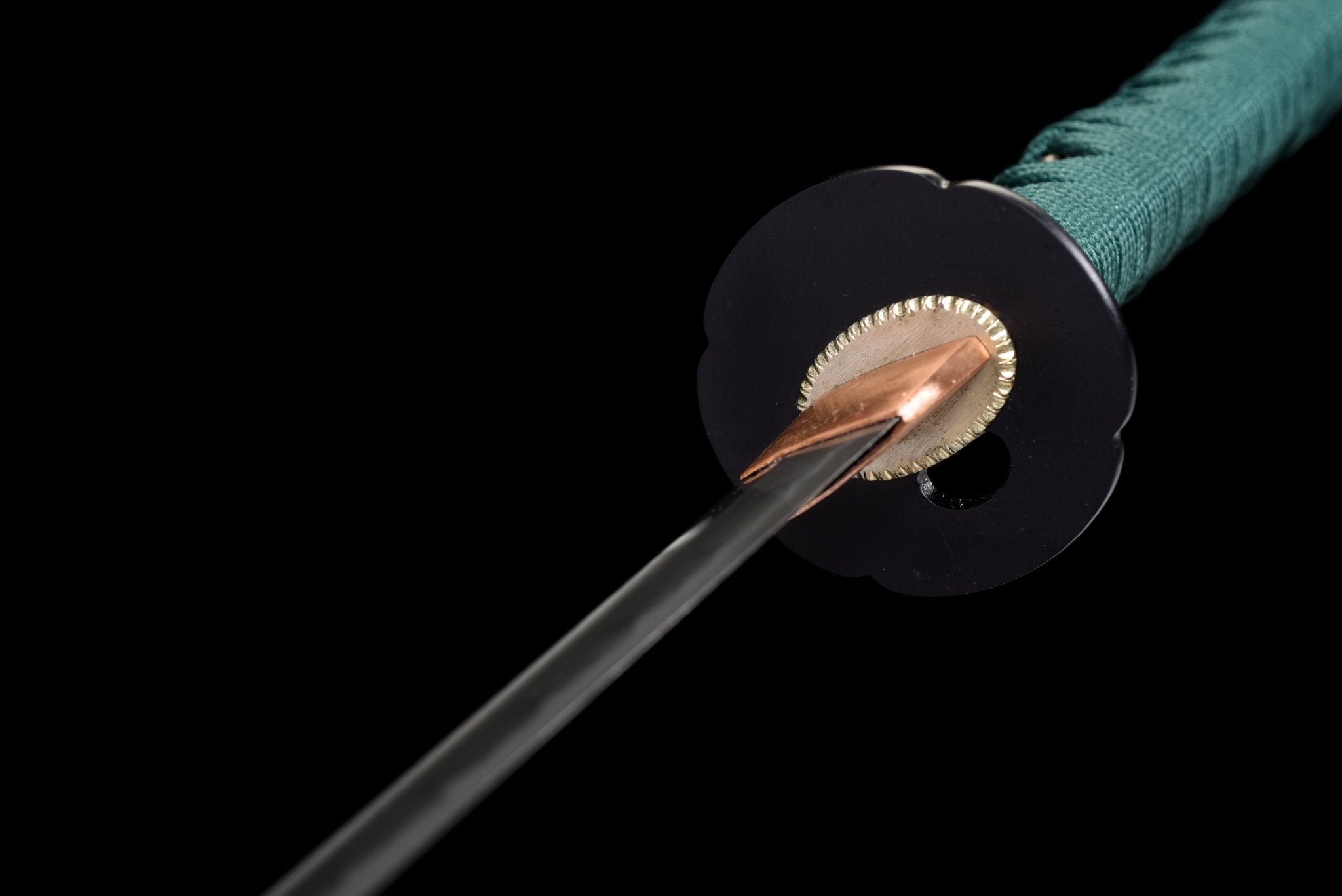 Performance Katana Evergreen Spirit High Carbon Clay Tempered Black Saya 常青 | KatanaSwordArt Katana For Sale 2025