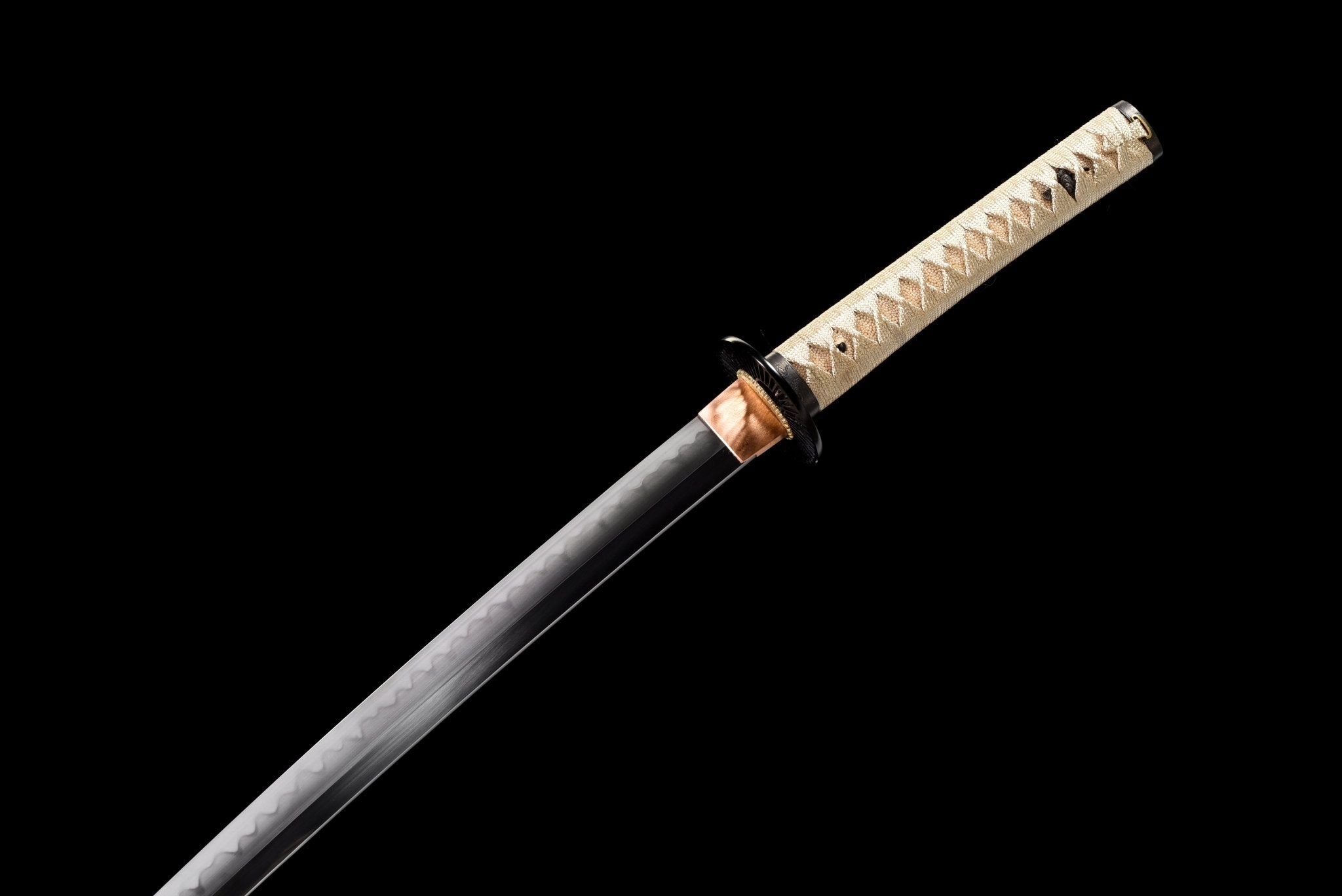 Performance Katana Golden Horizon High Carbon Clay Tempered Black Saya 金霞 | KatanaSwordArt Katana For Sale 2025