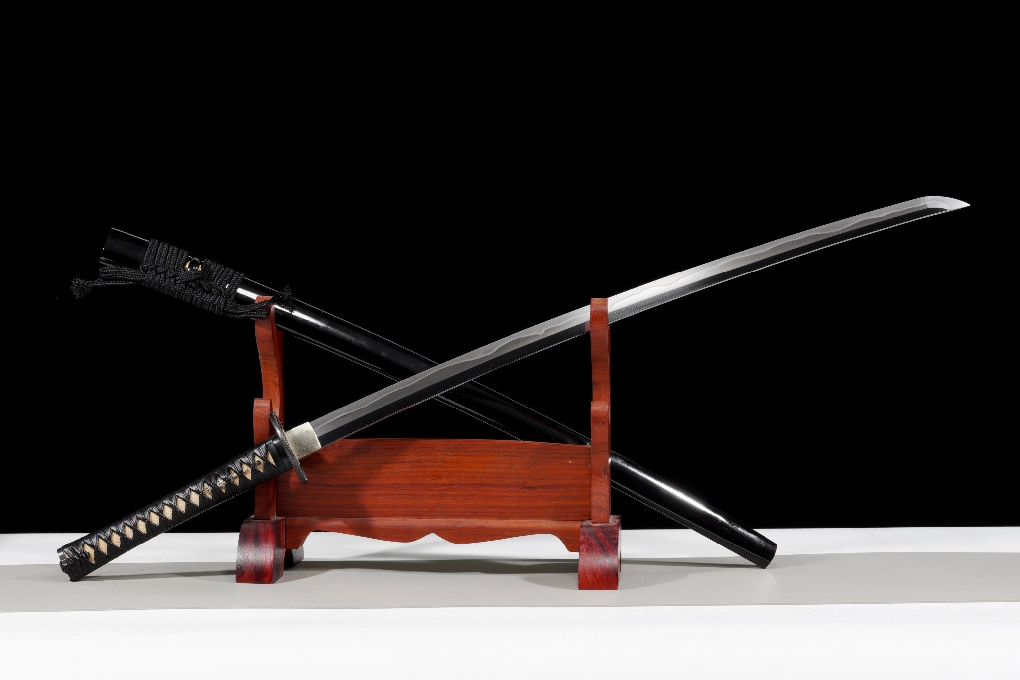 Performance Katana Manji Sukashi High Carbon Clay Tempered Tenshō Koshirae 萬字 | KatanaSwordArt Katana For Sale 2025