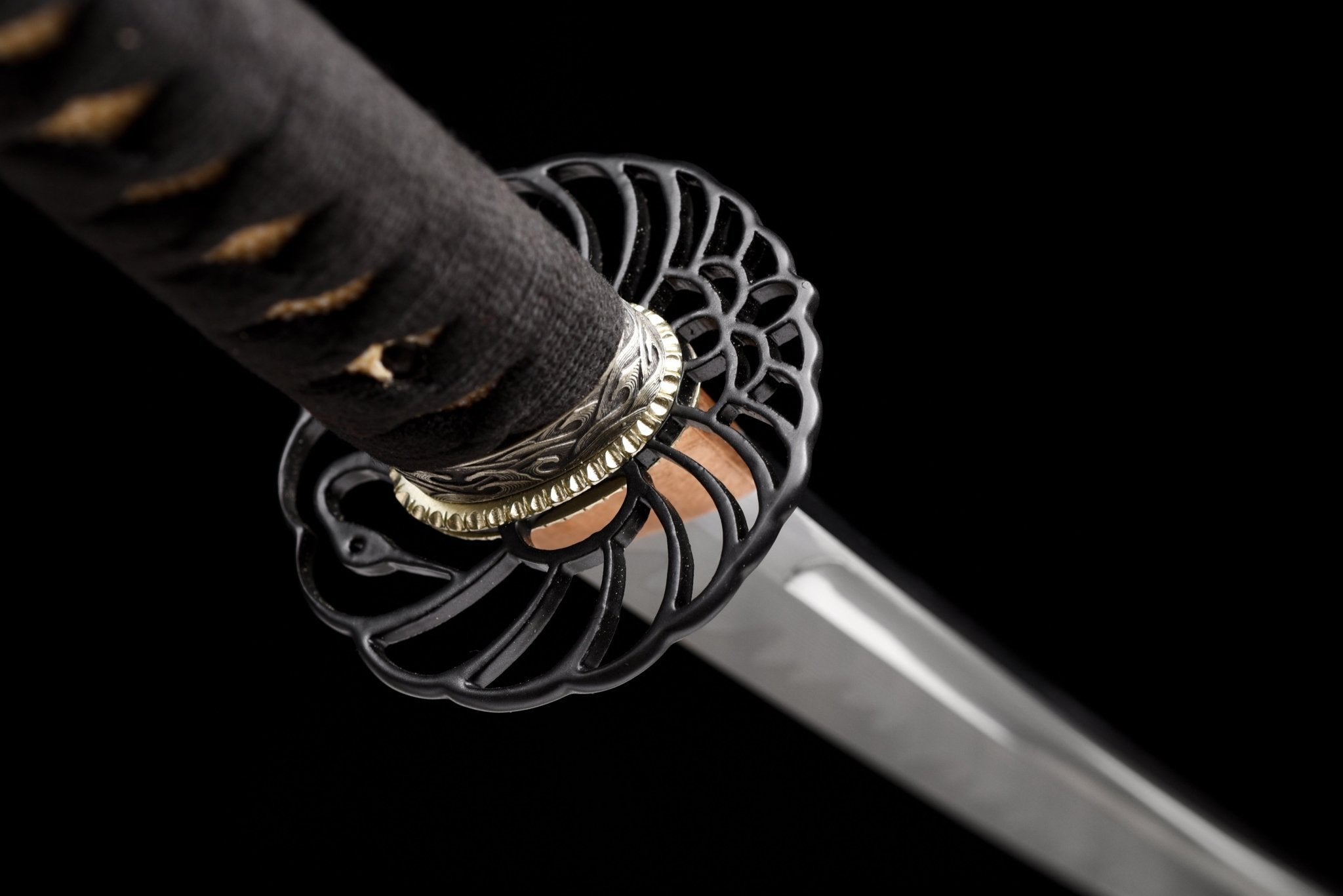 Performance Katana Midnight Surge Spring Steel Black Saya 黒潮 | KatanaSwordArt Katana For Sale 2025