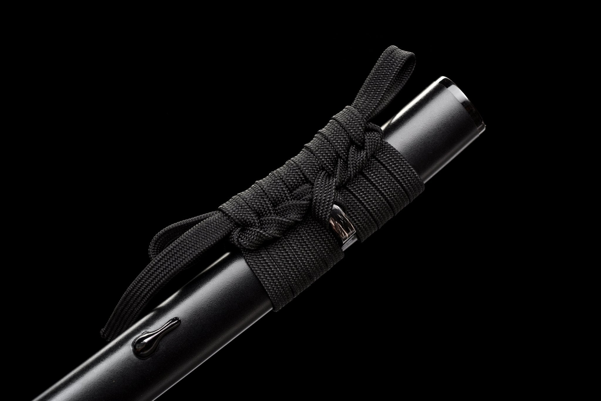 Performance Katana Midnight Wave High Carbon Clay Tempered Black Saya 黒浪 | KatanaSwordArt Katana For Sale 2025
