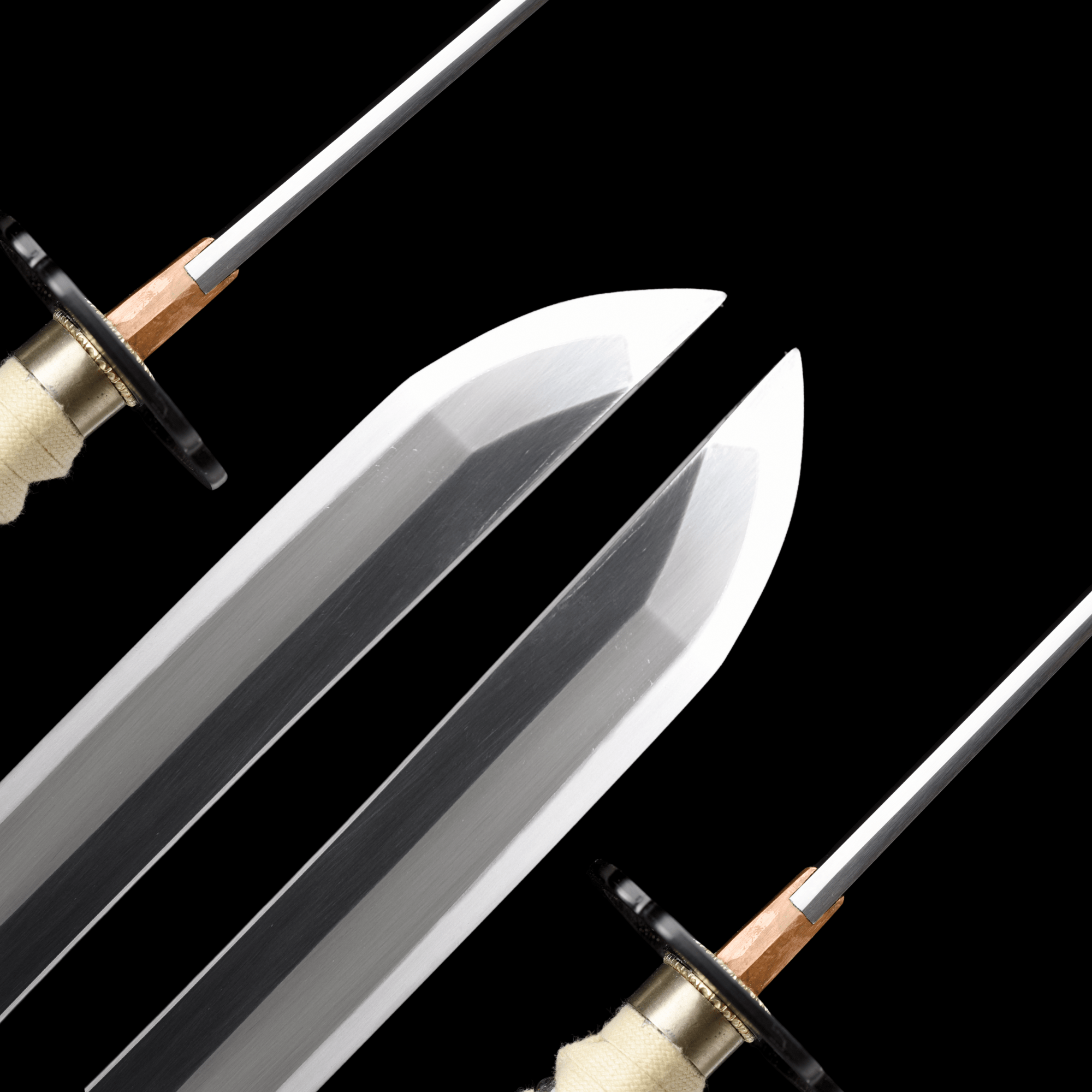 Performance Katana Pale Moon High Carbon Clay Tempered Red Saya 淡月 | KatanaSwordArt Katana For Sale 2025