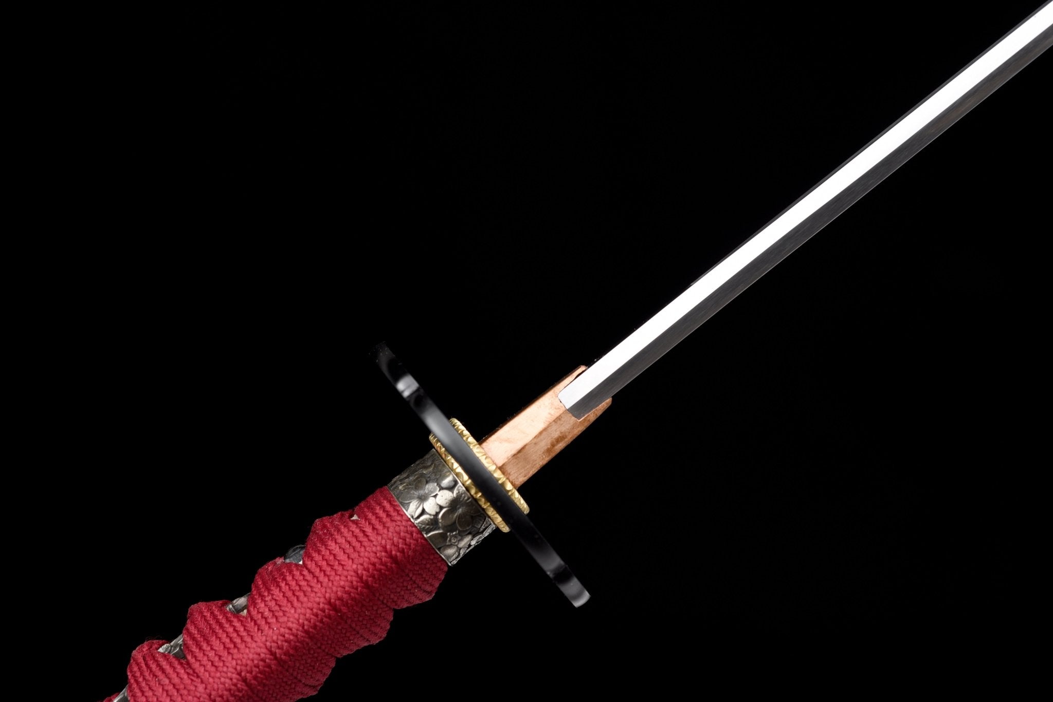 Performance Katana Shin Flame High Carbon Clay Tempered Black Saya 真焰 | KatanaSwordArt Katana For Sale 2025