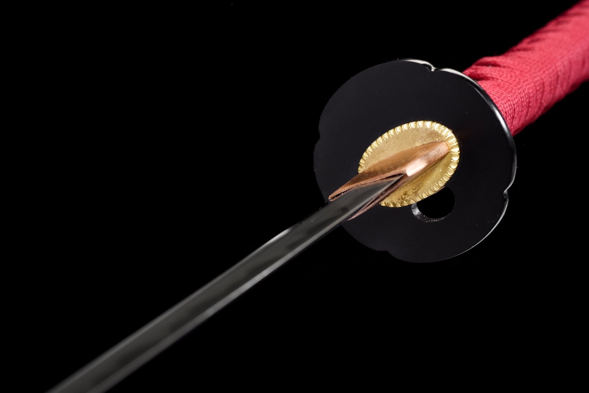 Performance Katana Shin Flame High Carbon Clay Tempered Black Saya 真焰 | KatanaSwordArt Katana For Sale 2025