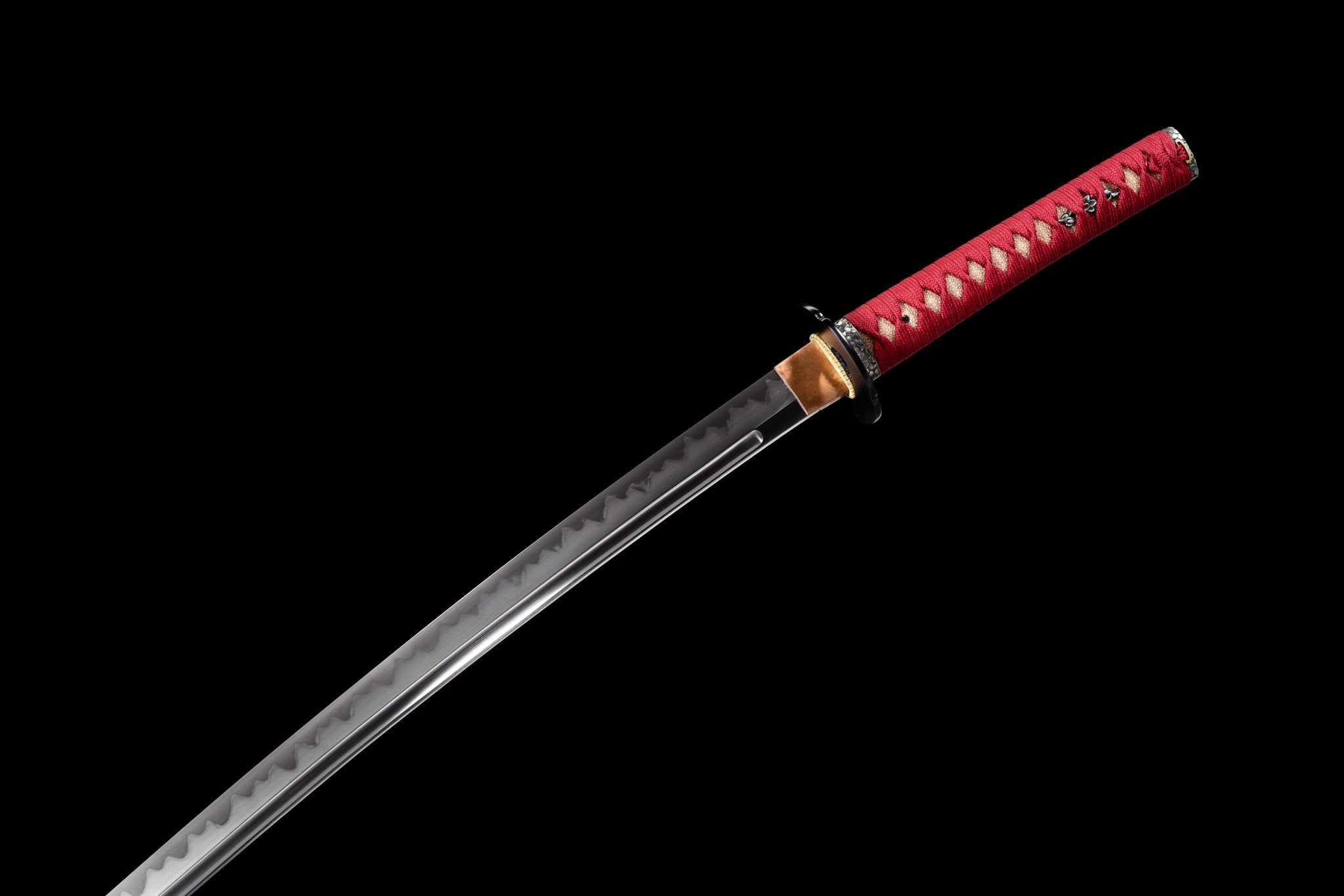 Performance Katana Shin Flame High Carbon Clay Tempered Black Saya 真焰 | KatanaSwordArt Katana For Sale 2025