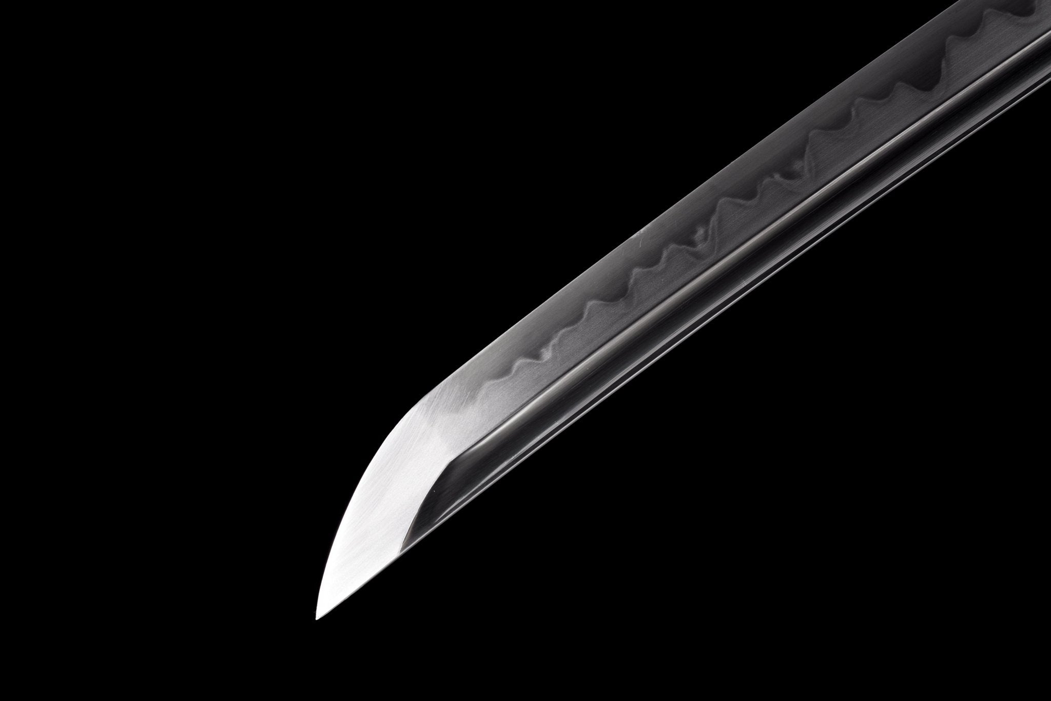 Performance Katana Shin Flame High Carbon Clay Tempered Black Saya 真焰 | KatanaSwordArt Katana For Sale 2025