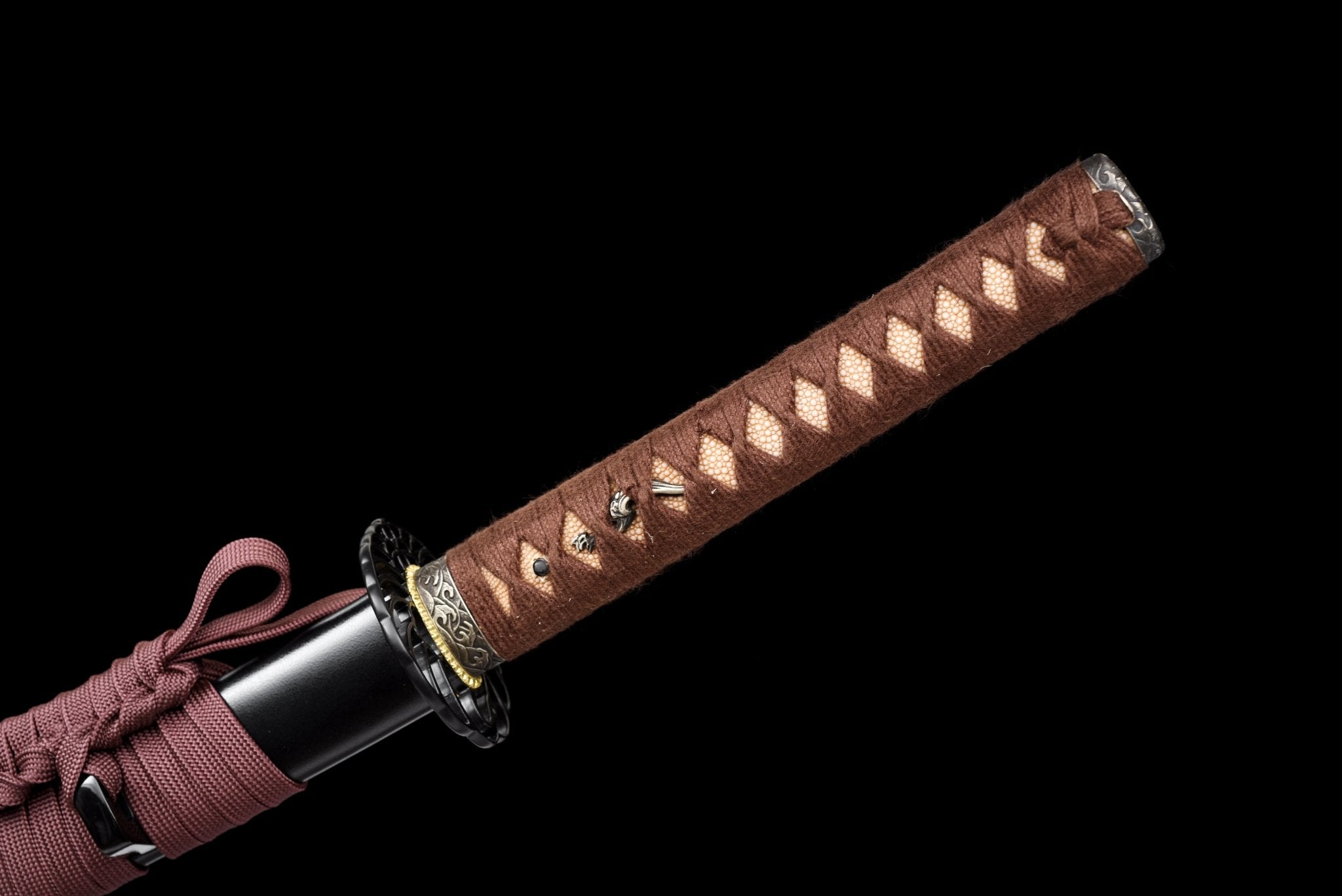 Performance Katana Silent Wave High Carbon Clay Tempered Black Saya 靜浪 | KatanaSwordArt Katana For Sale 2025