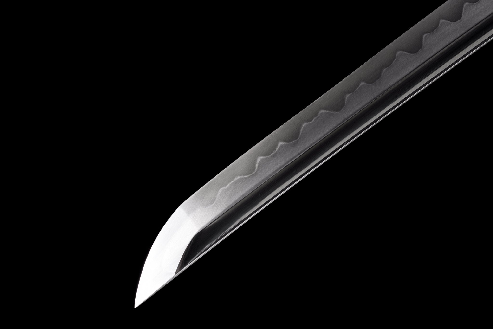 Performance Katana Snow Petal High Carbon Clay Tempered Black Saya 雪花 | KatanaSwordArt Katana For Sale 2025