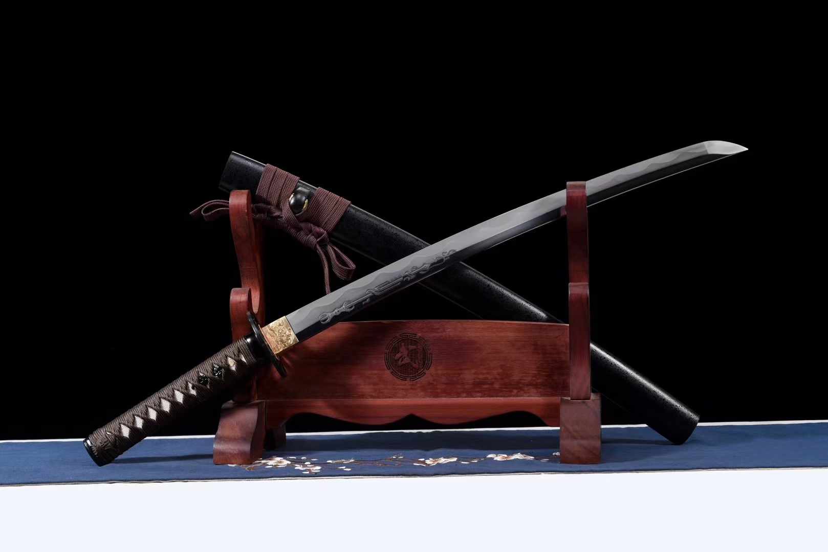 Wakizashi Sword GuJing Carbon Steel Clay Tempered 古鯨 | KatanaSwordArt Wakizashi For Sale 2025