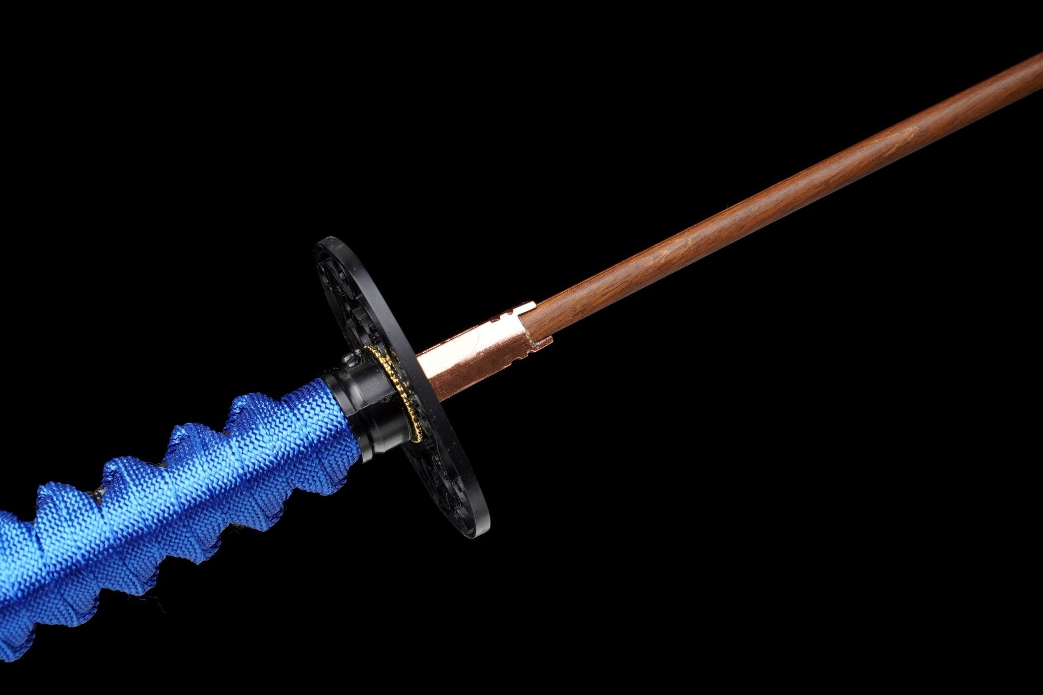 Wooden Katana Azure Flowing Blue Saya 蒼流 | KatanaSwordArt Wooden Katana For Sale 2025
