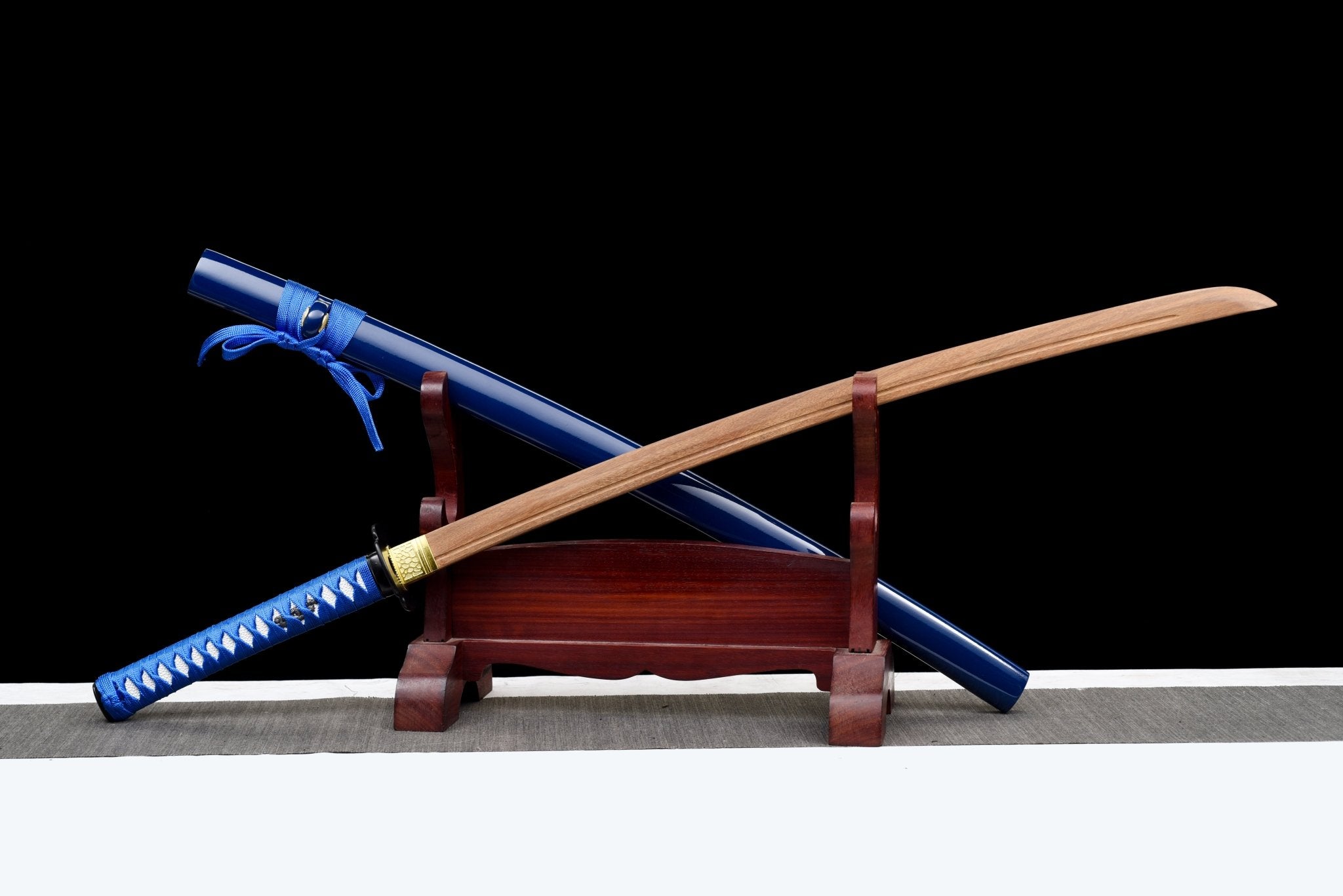 Wooden Katana Canglv Blue Discipline 蒼律 | KatanaSwordArt Wooden Katana For Sale 2025