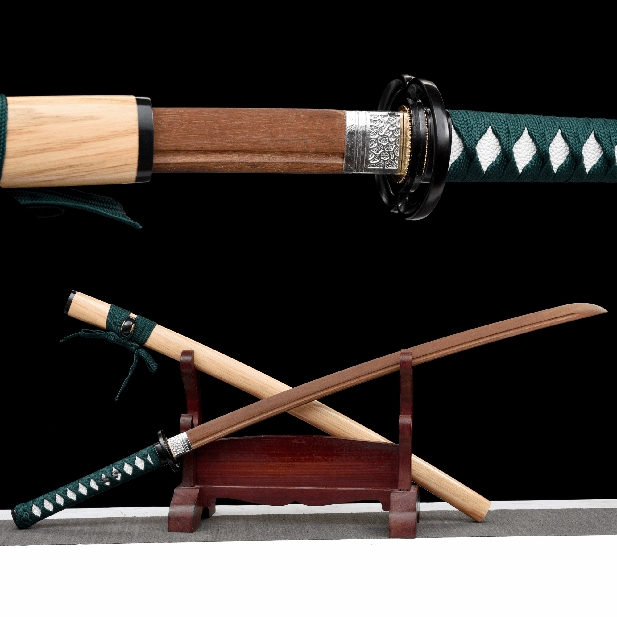 Wooden Katana Cuichuan Green River 翠川 | KatanaSwordArt Wooden Katana For Sale 2025
