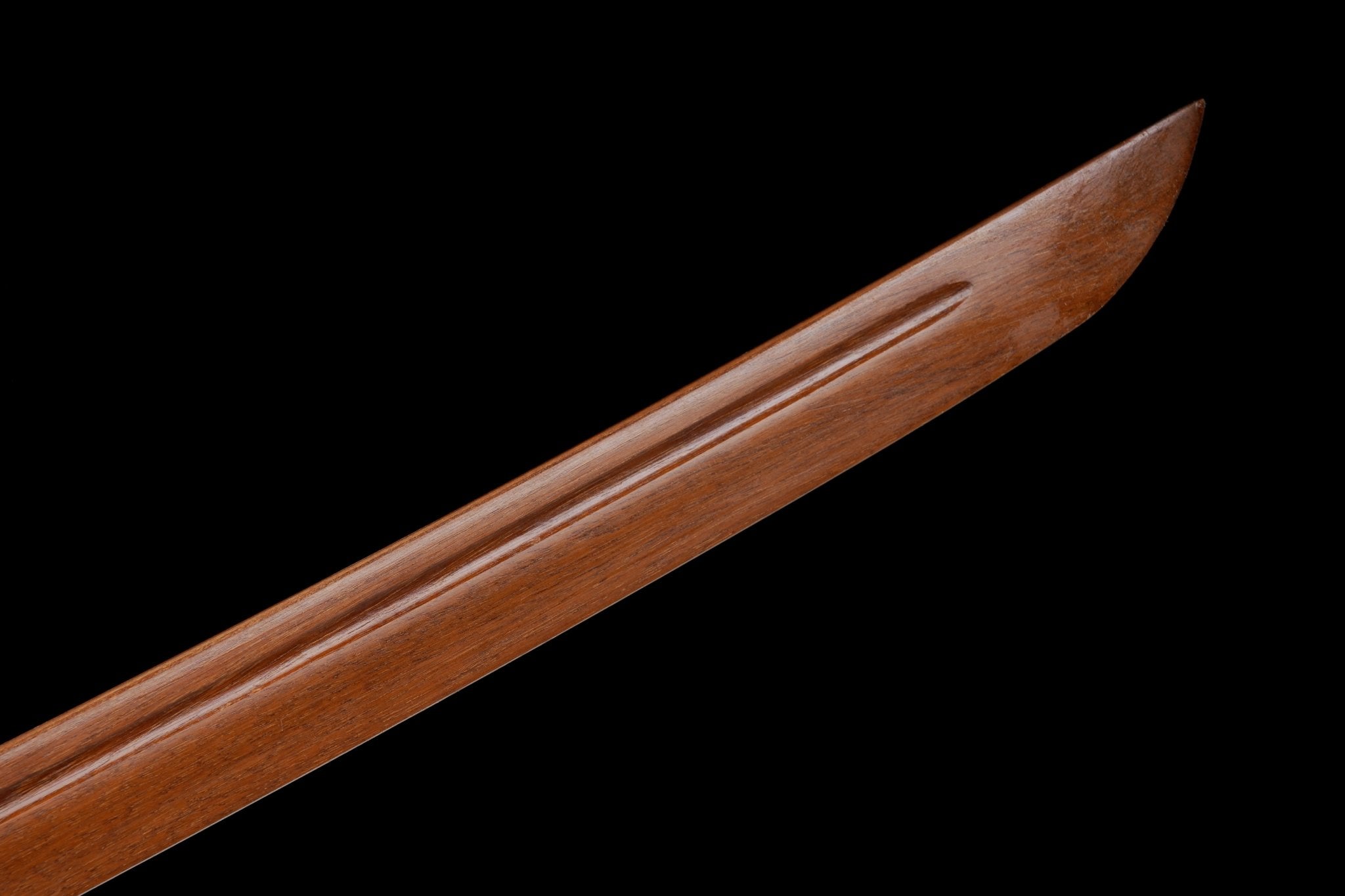 Wooden Katana Dragon Shadow Gold Streaked Gloss Black Saya 龍影 | KatanaSwordArt Wooden Katana For Sale 2025