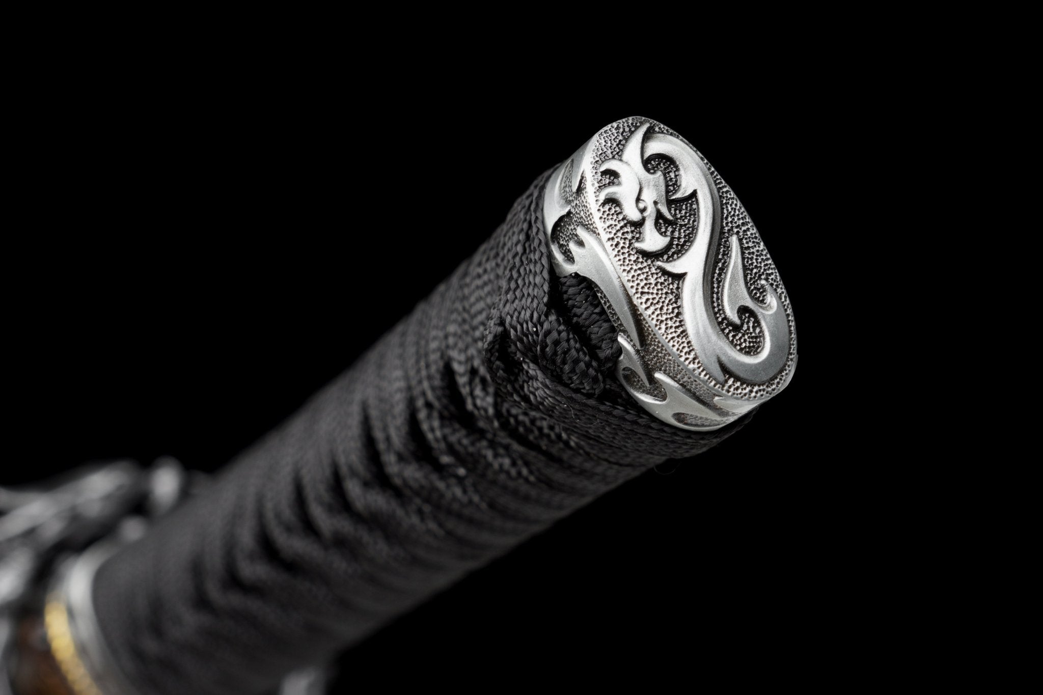 Wooden Katana Dragon Shadow Gold Streaked Gloss Black Saya 龍影 | KatanaSwordArt Wooden Katana For Sale 2025