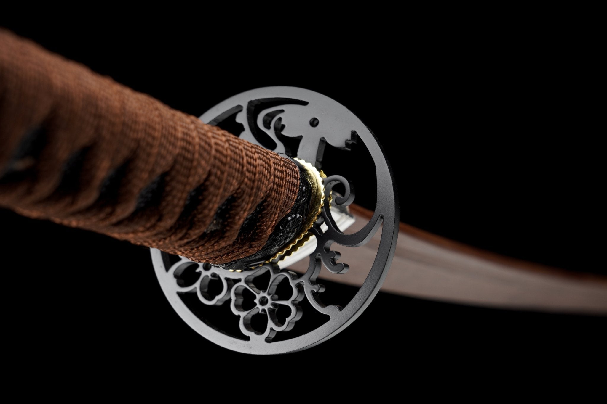 Wooden Katana Ember Leaf Gold Flecked Saya 燼葉 | KatanaSwordArt Wooden Katana For Sale 2025