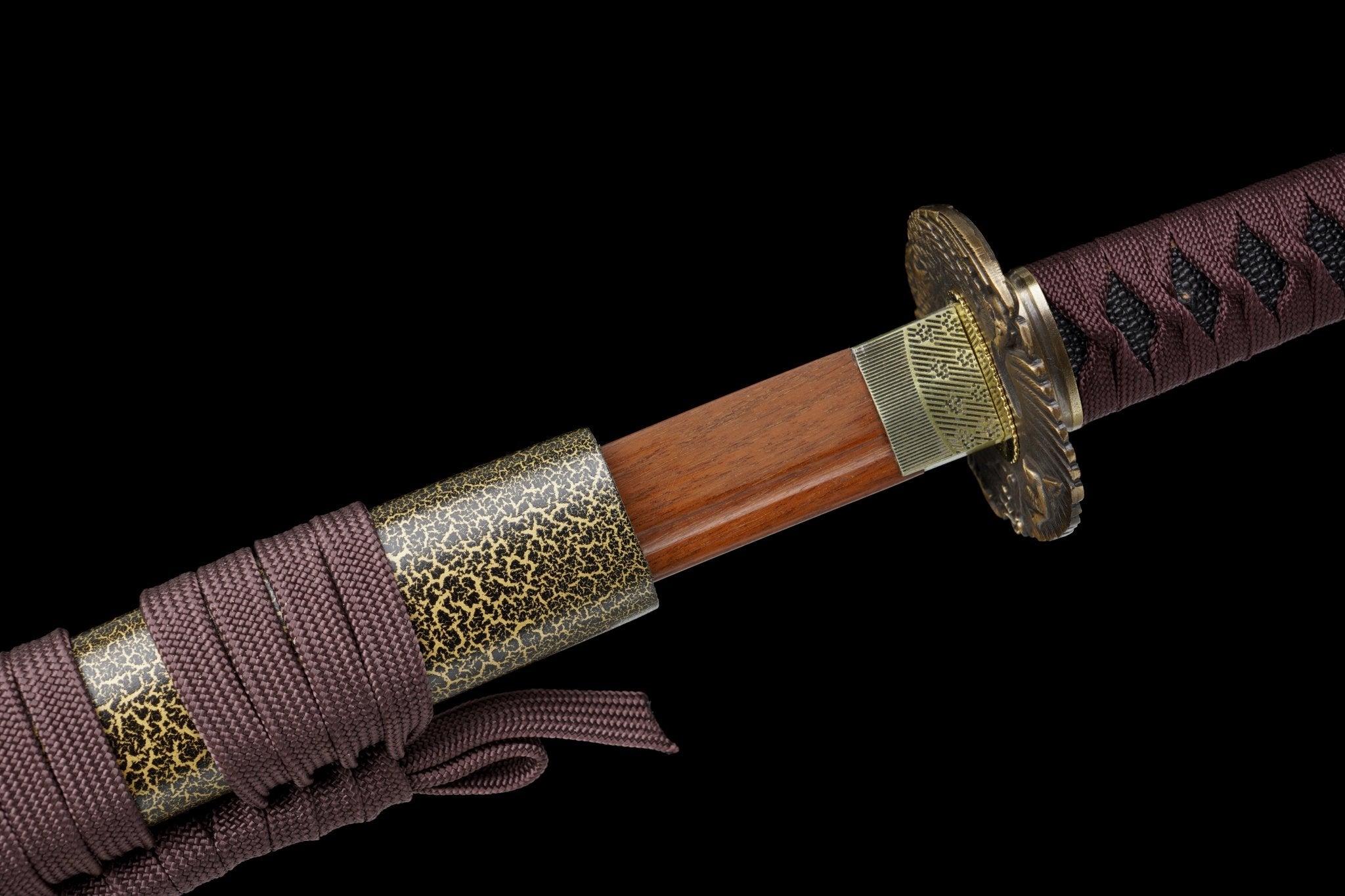 Wooden Katana Hawksoul Crackle Saya 鷹魂 | KatanaSwordArt Wooden Katana For Sale 2025