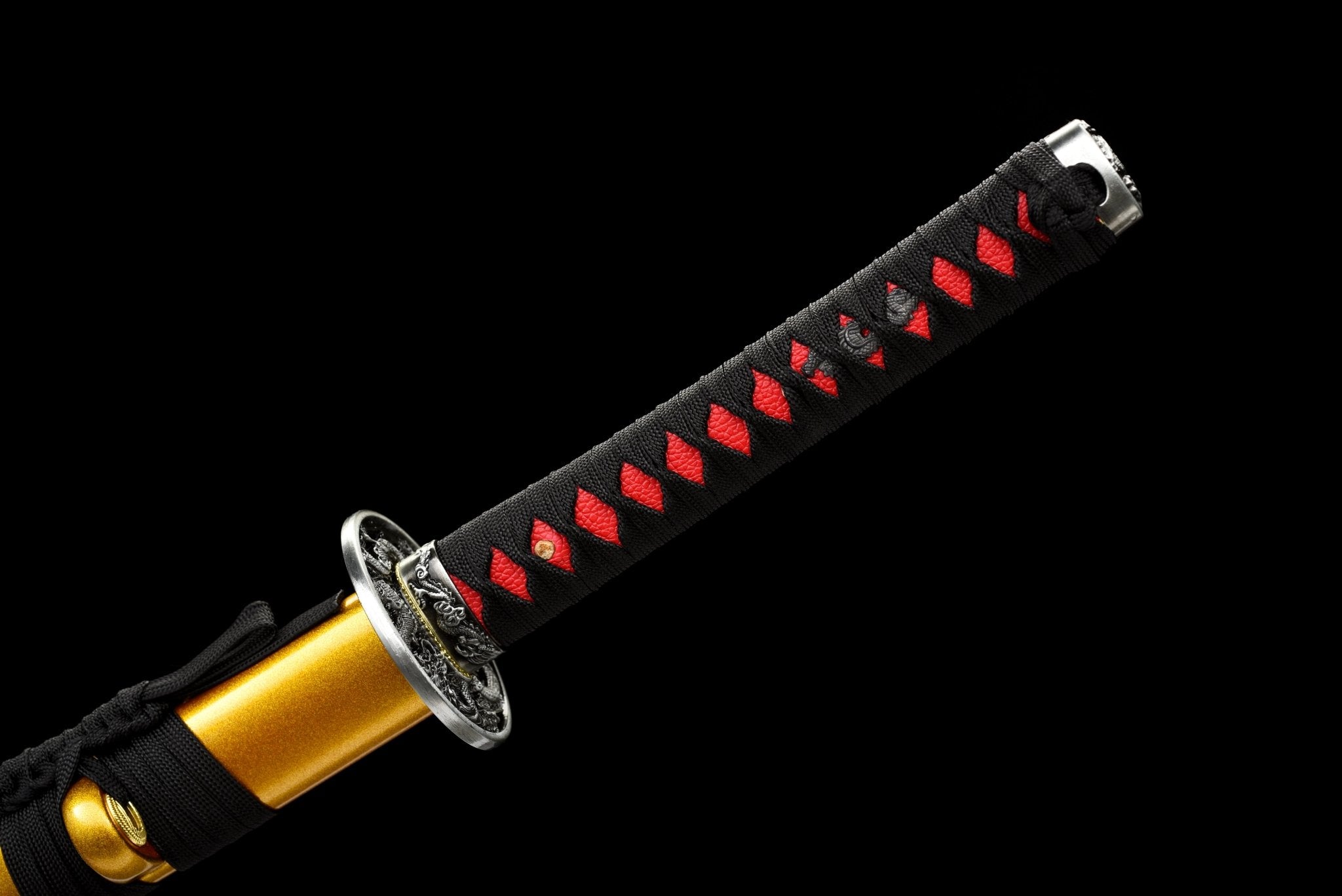 Wooden Katana Jinlongyin Golden Dragon Flame 金龍吟 | KatanaSwordArt Wooden Katana For Sale 2025