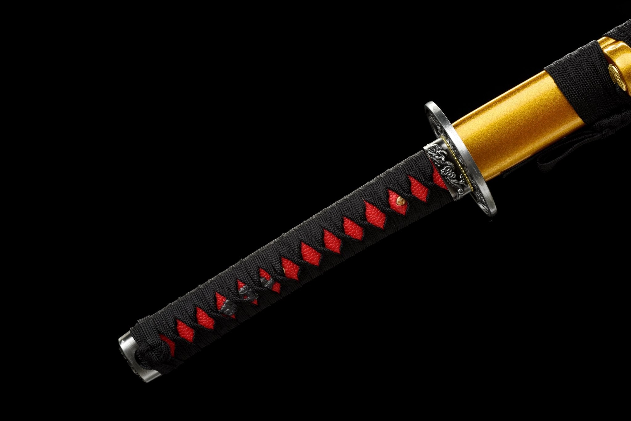 Wooden Katana Jinlongyin Golden Dragon Flame 金龍吟 | KatanaSwordArt Wooden Katana For Sale 2025