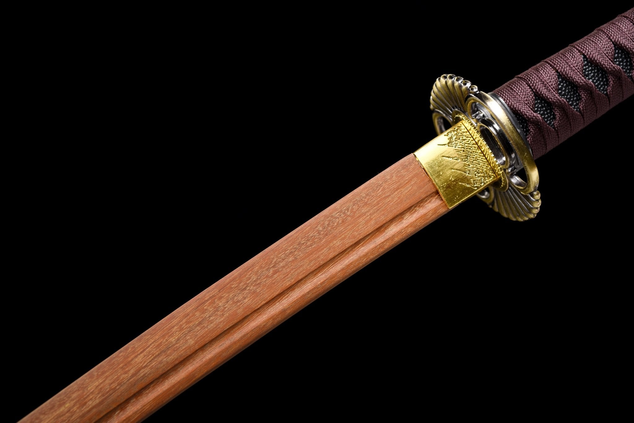 Wooden Katana Lieyang Sunburst 裂陽 | KatanaSwordArt Wooden Katana For Sale 2025