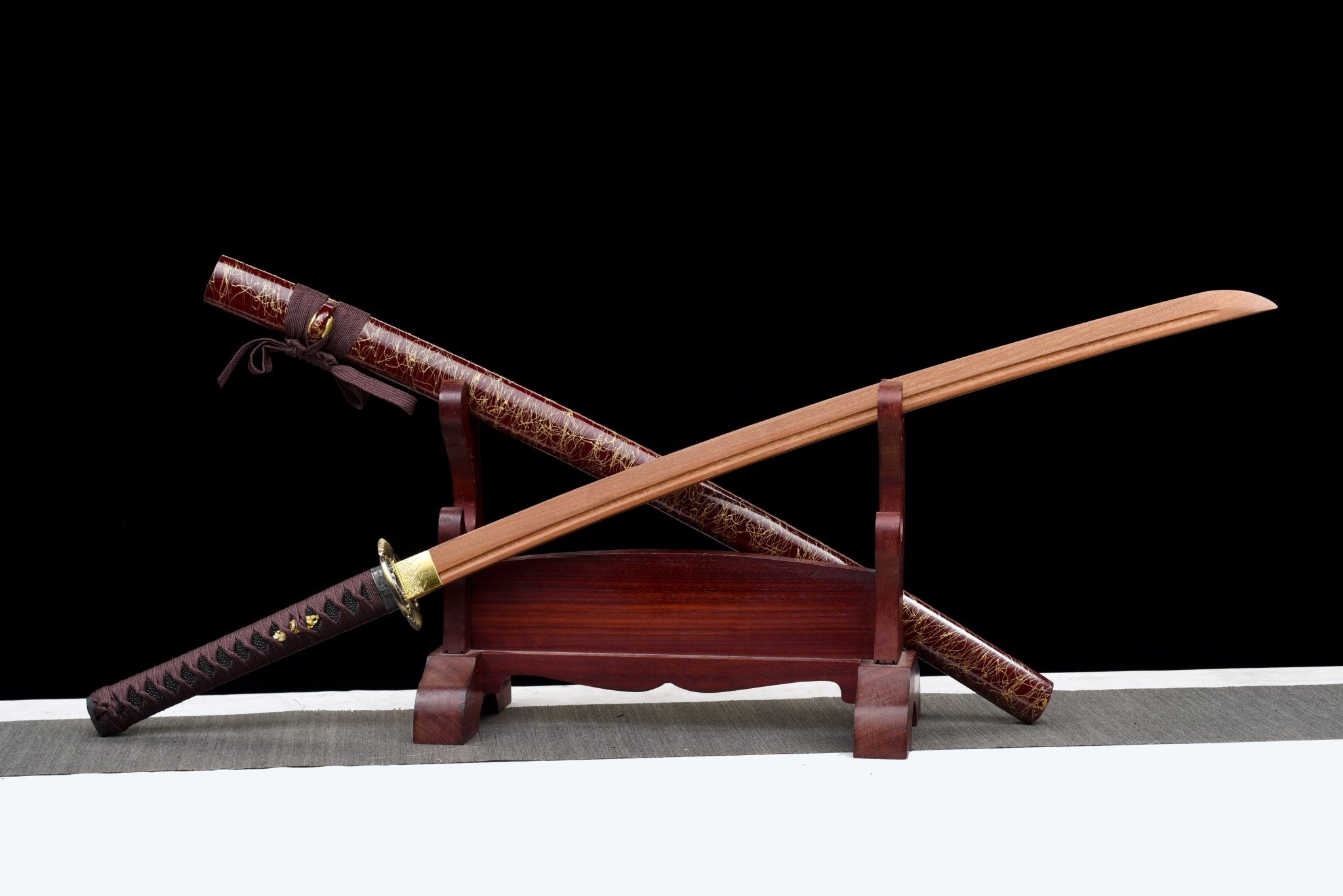Wooden Katana Lieyang Sunburst 裂陽 | KatanaSwordArt Wooden Katana For Sale 2025