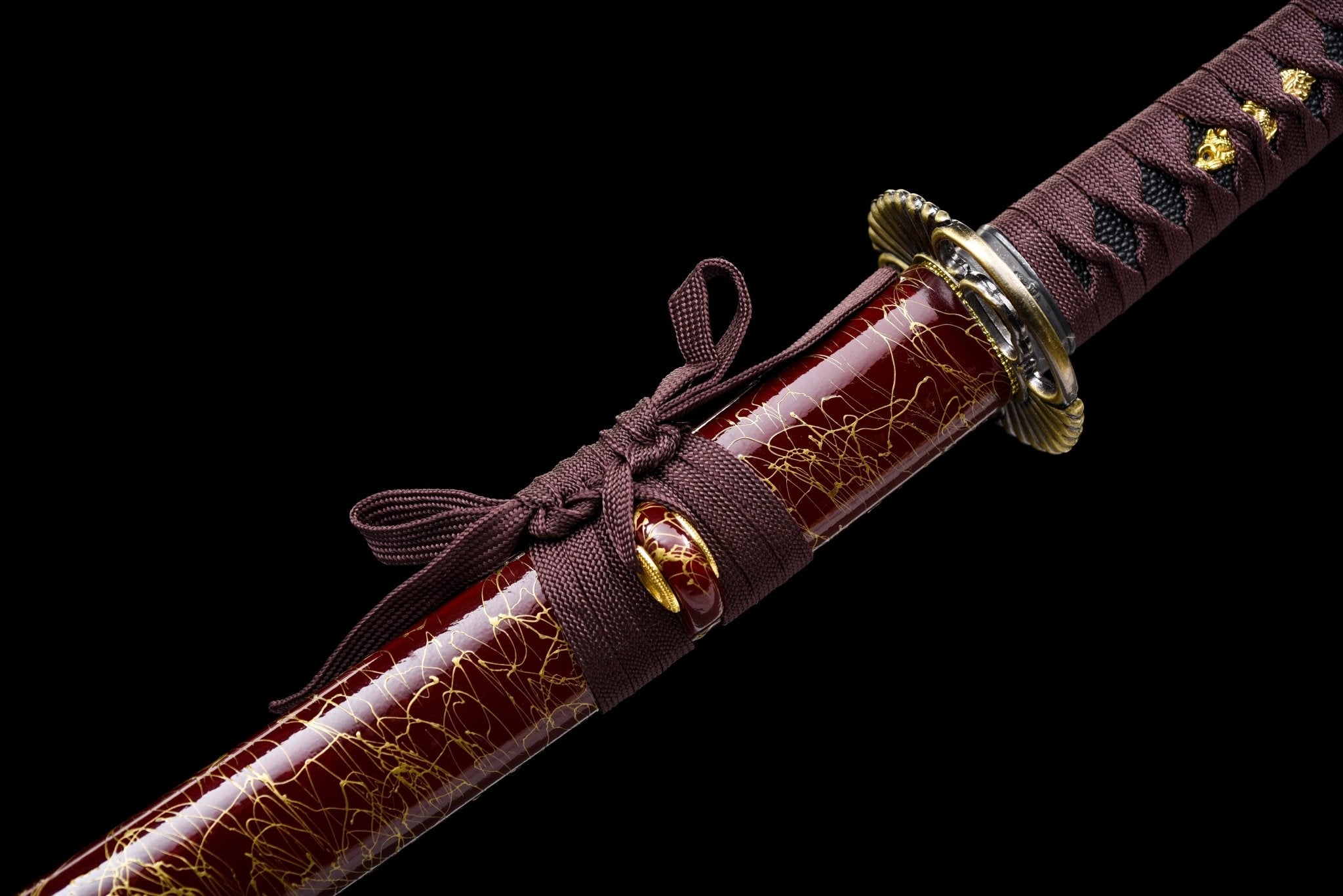 Wooden Katana Lieyang Sunburst 裂陽 | KatanaSwordArt Wooden Katana For Sale 2025