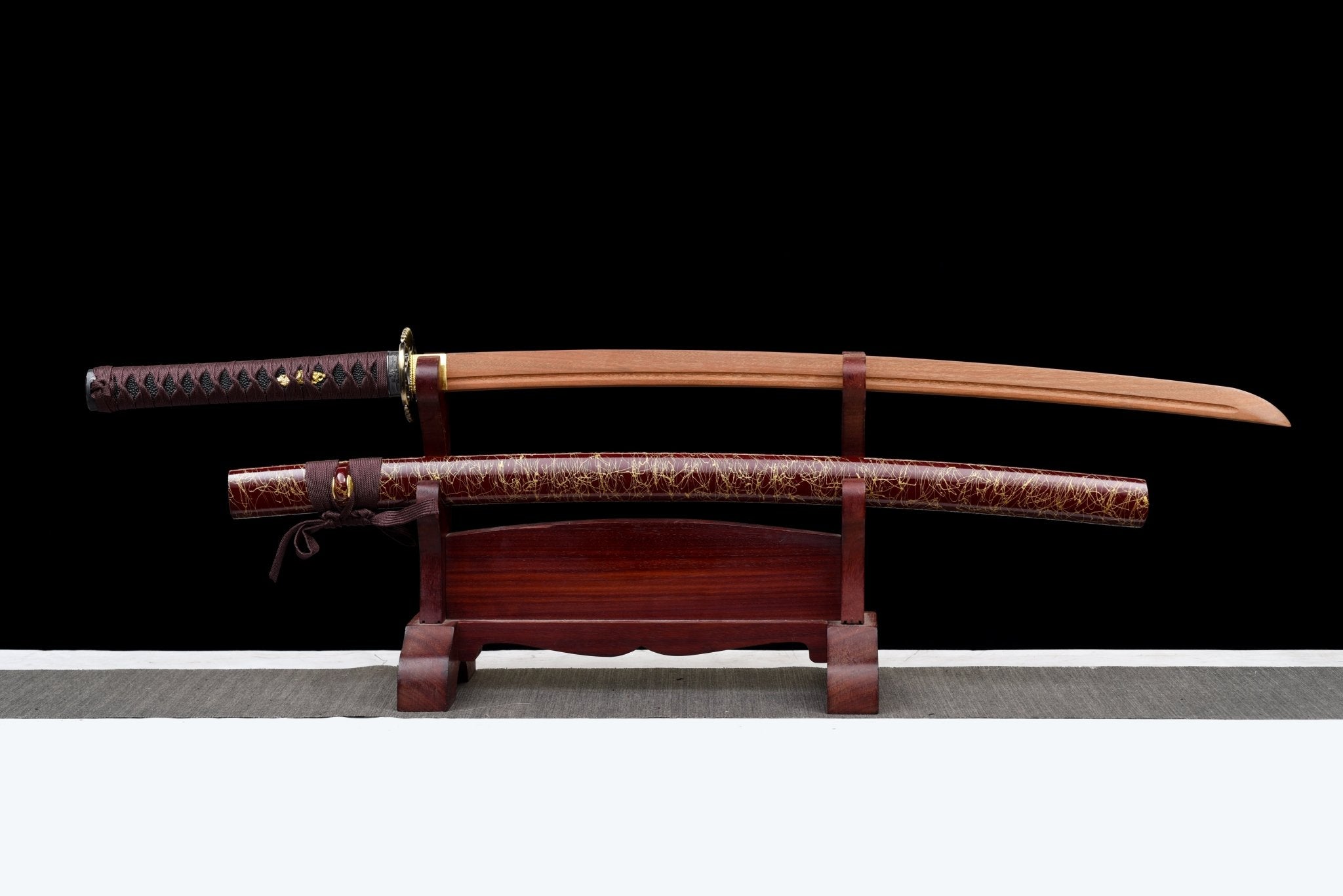 Wooden Katana Lieyang Sunburst 裂陽 | KatanaSwordArt Wooden Katana For Sale 2025