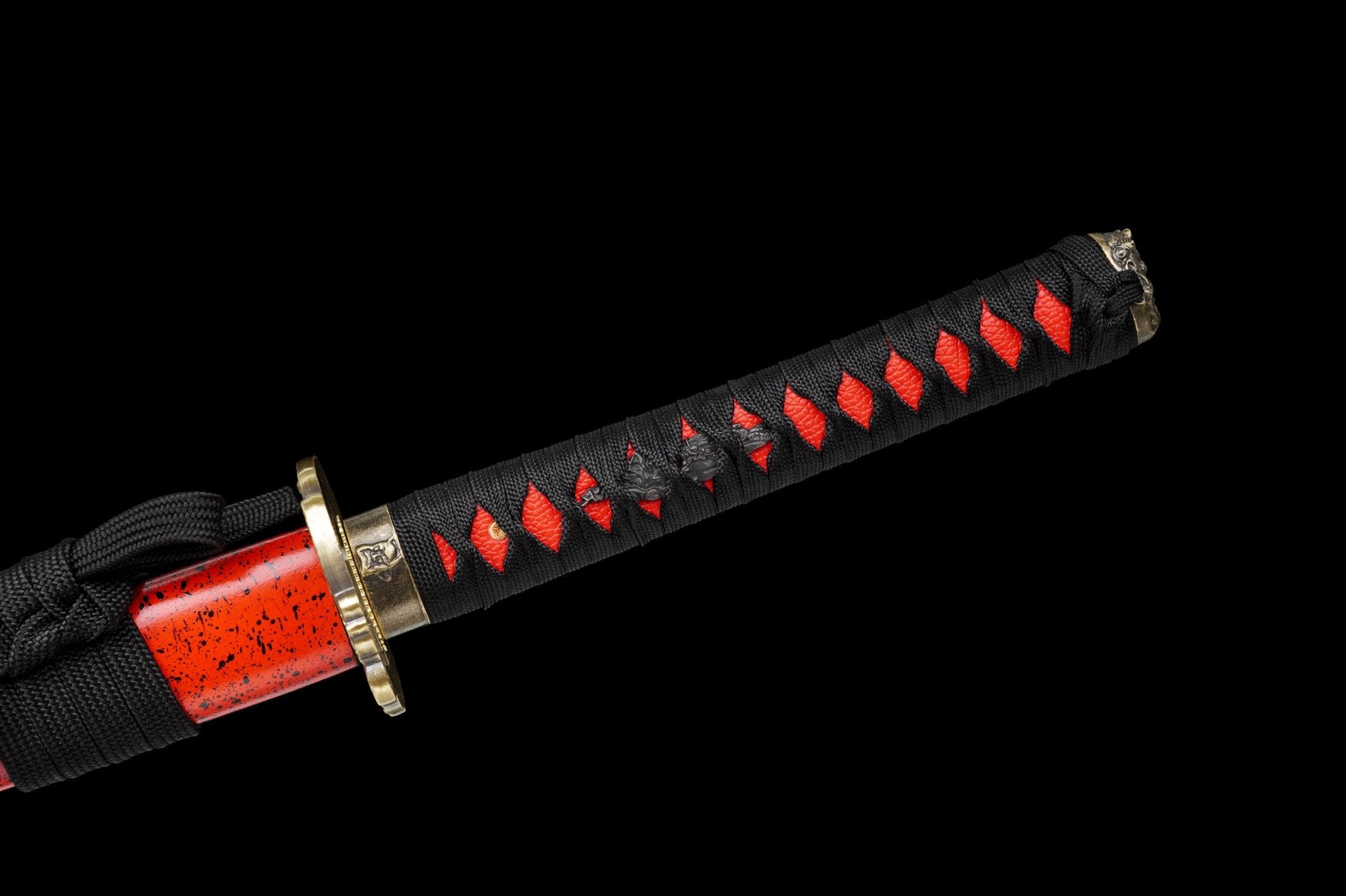 Wooden Katana Scarlet Demon Crimson Lacquer Saya 緋鬼 | KatanaSwordArt Wooden Katana For Sale 2025