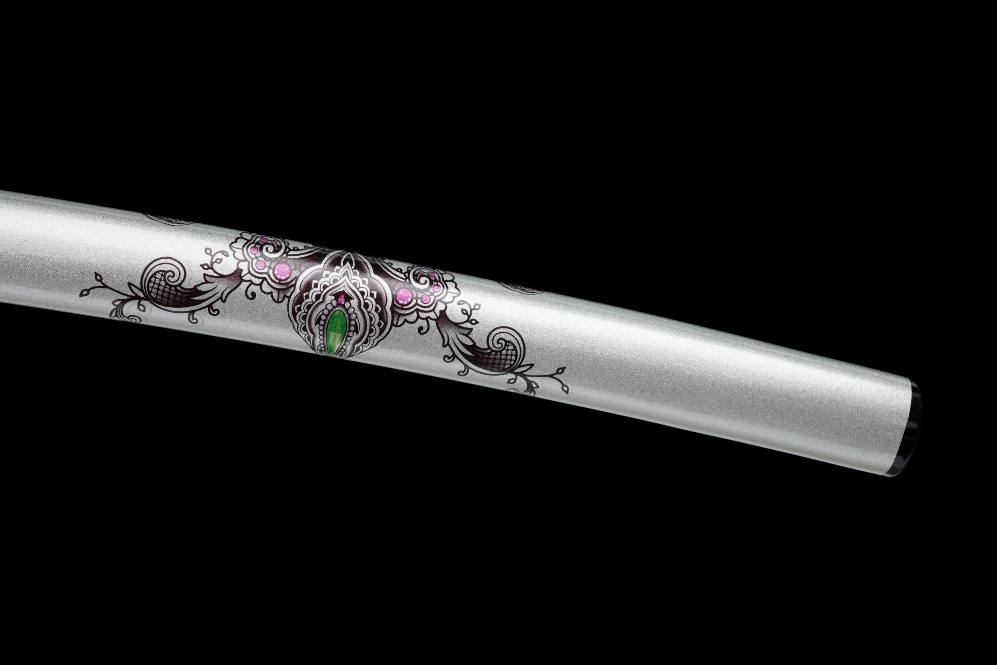 Wooden Katana Shirayuki Silver Saya 白雪 | KatanaSwordArt Wooden Katana For Sale 2025