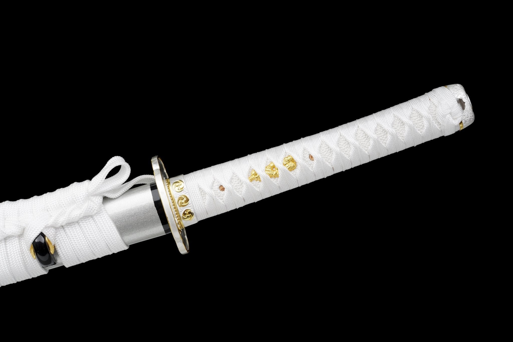 Wooden Katana Shirayuki Silver Saya 白雪 | KatanaSwordArt Wooden Katana For Sale 2025