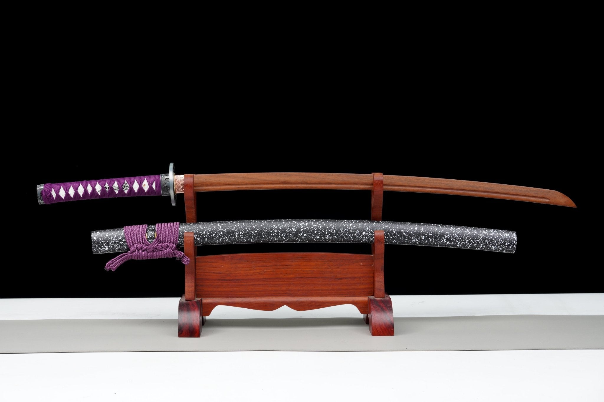 Wooden Katana Tempest Sparkle Saya 銀風 | KatanaSwordArt Wooden Katana For Sale 2025
