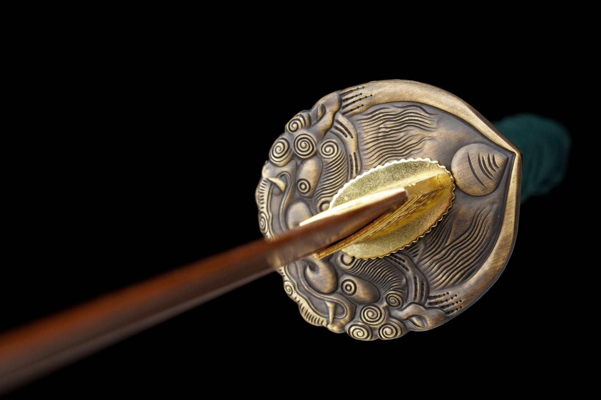 Wooden Katana Verdance Green Saya 翠影 | KatanaSwordArt Wooden Katana For Sale 2025