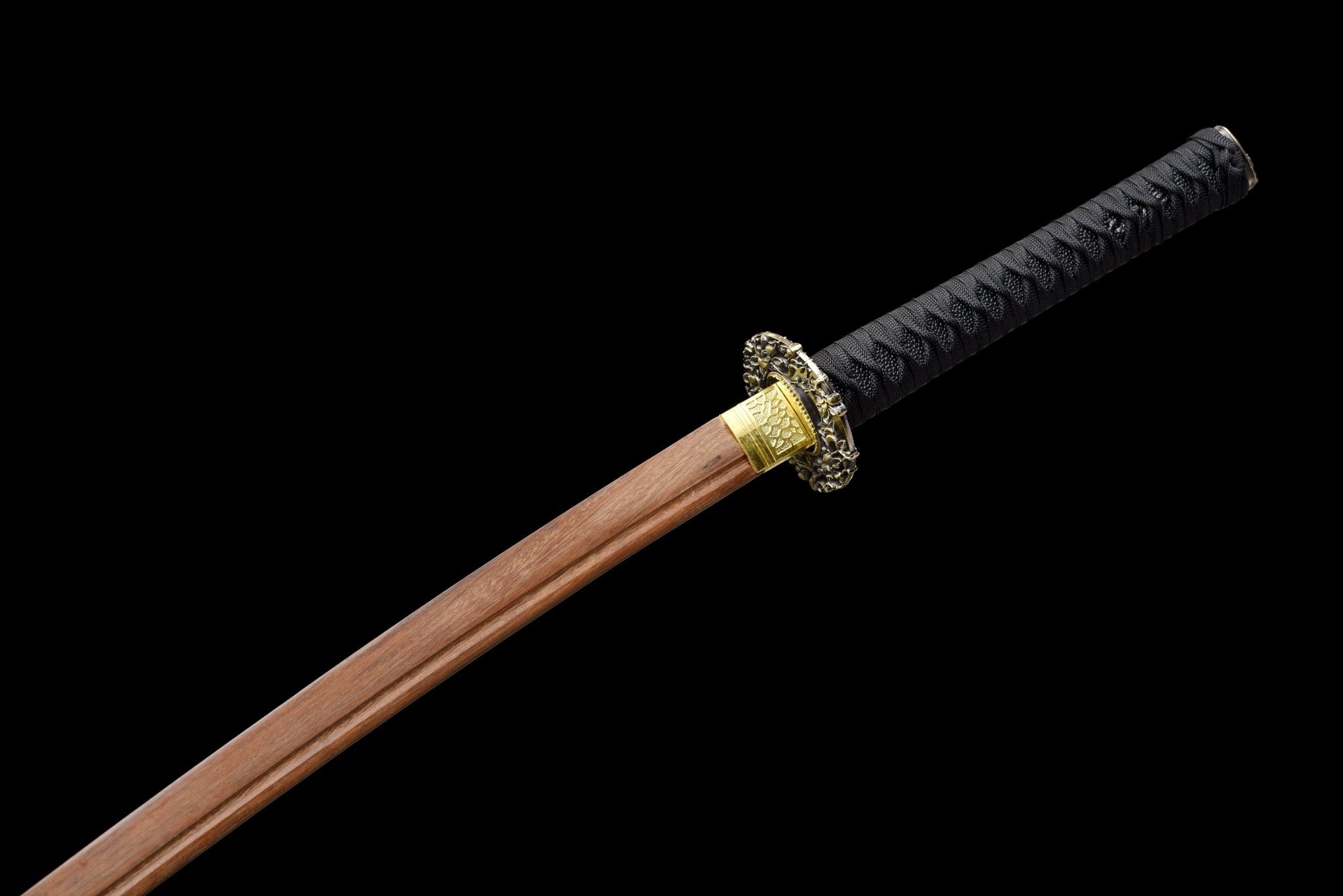 Wooden Katana XuanYing Black Sakura 玄桜 | KatanaSwordArt Wooden Katana For Sale 2025