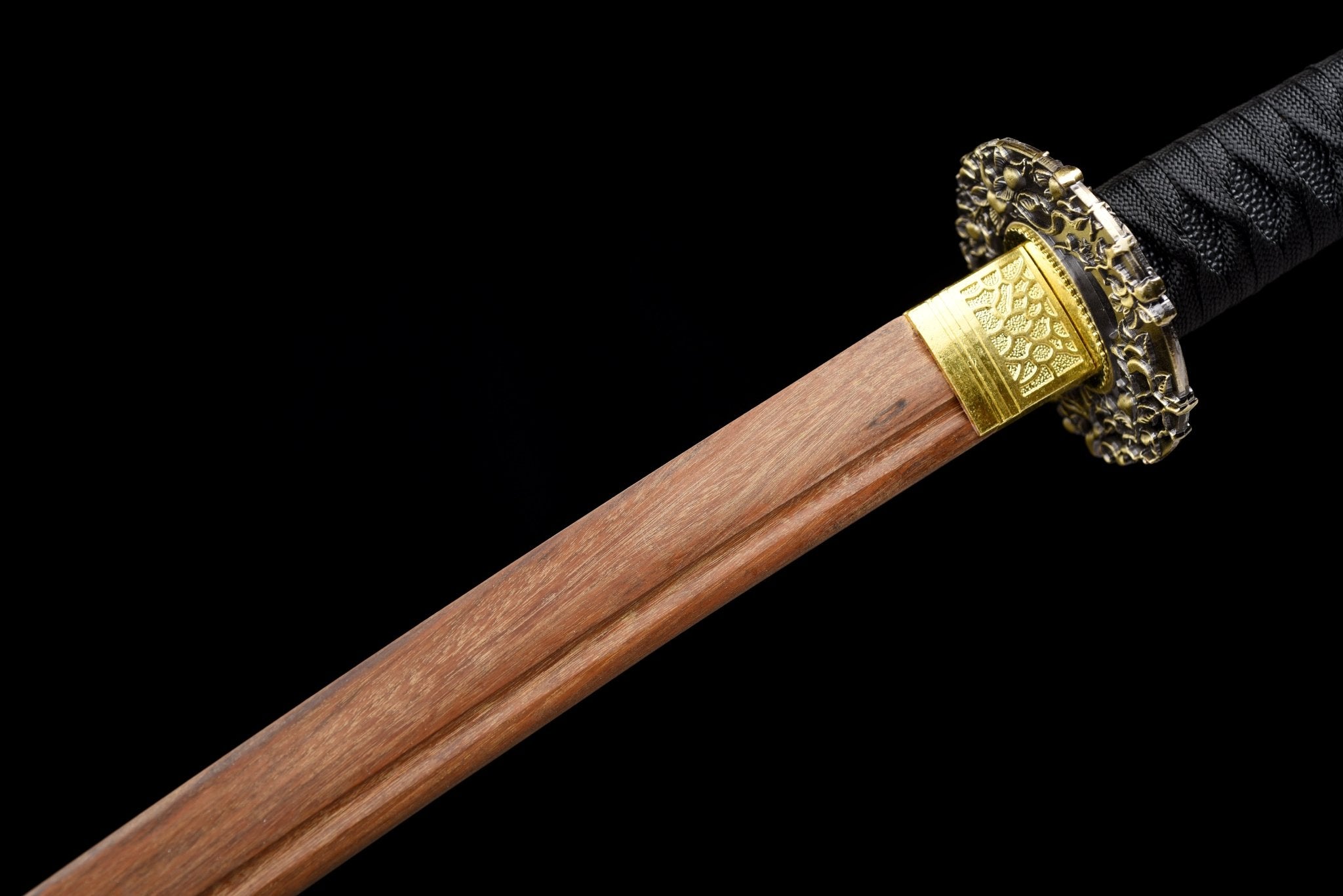 Wooden Katana XuanYing Black Sakura 玄桜 | KatanaSwordArt Wooden Katana For Sale 2025