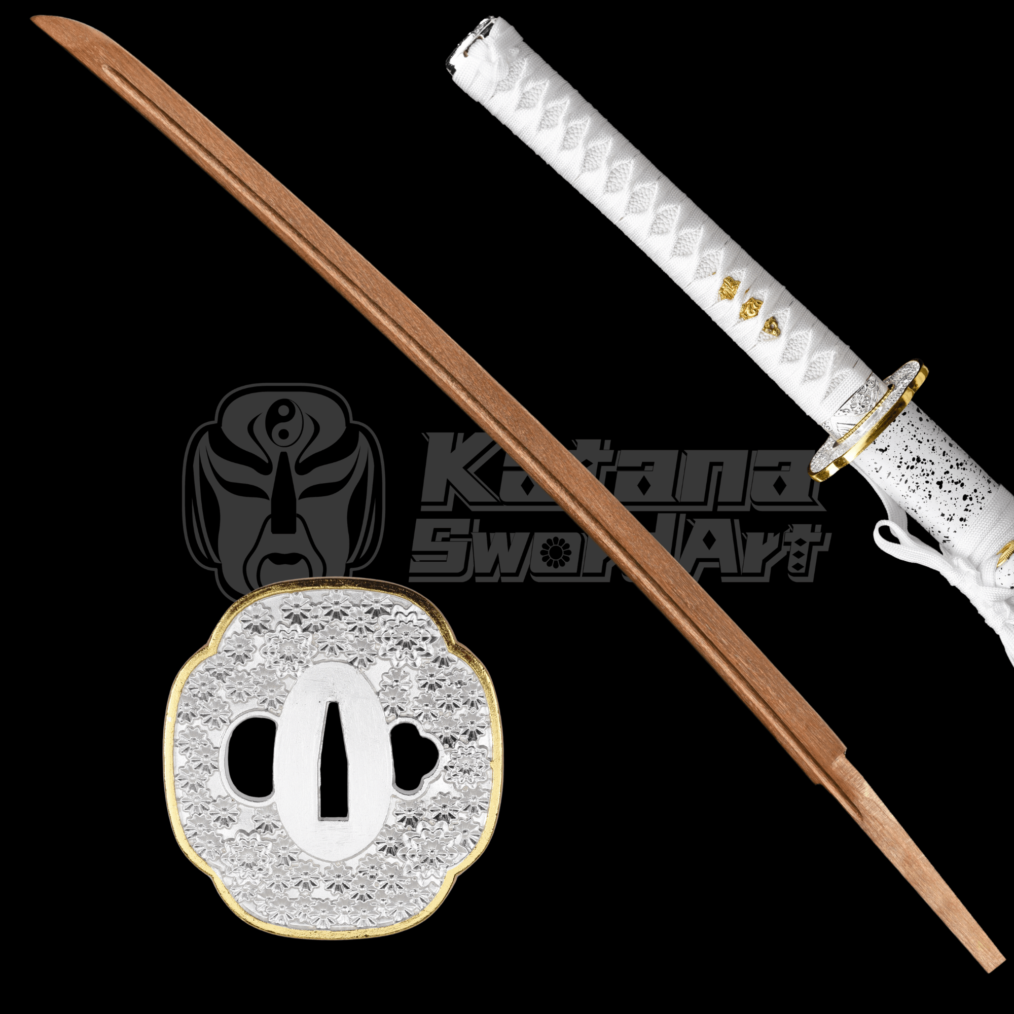 Wooden Katana Xuexia Snow Mist 雪霞 | KatanaSwordArt Wooden Katana For Sale 2025