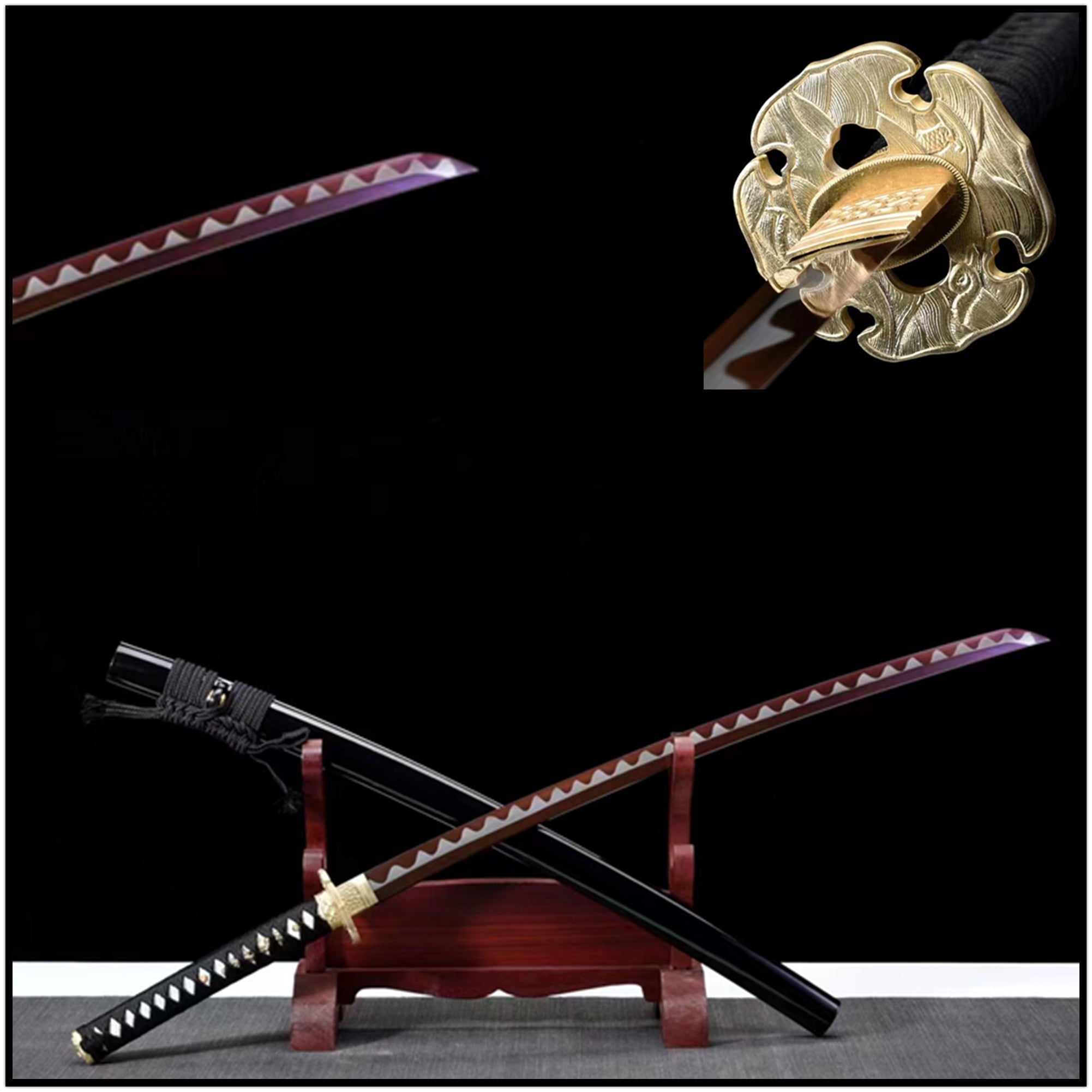 Katana Autumn Water Spring Steel Purple Blade 秋水 | KatanaSwordArt Katana For Sale 2025